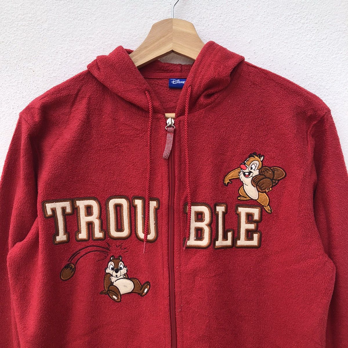Cartoon Network DISNEY CHIP & DALE HOODIE JACKET BIG LOGO Size US S / EU 44-46 / 1 - 3 Thumbnail
