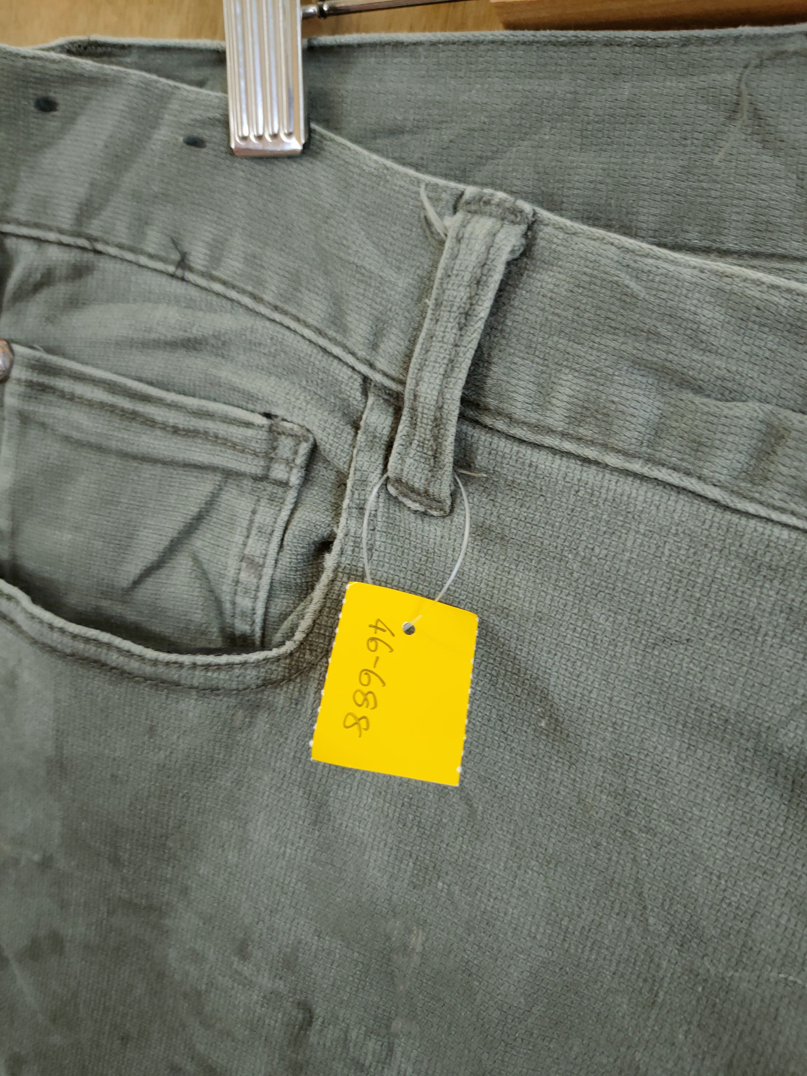 Japanese Brand DL Japan union made thrashed utility cargo pants #46-688 Size US 33 - 5 Thumbnail