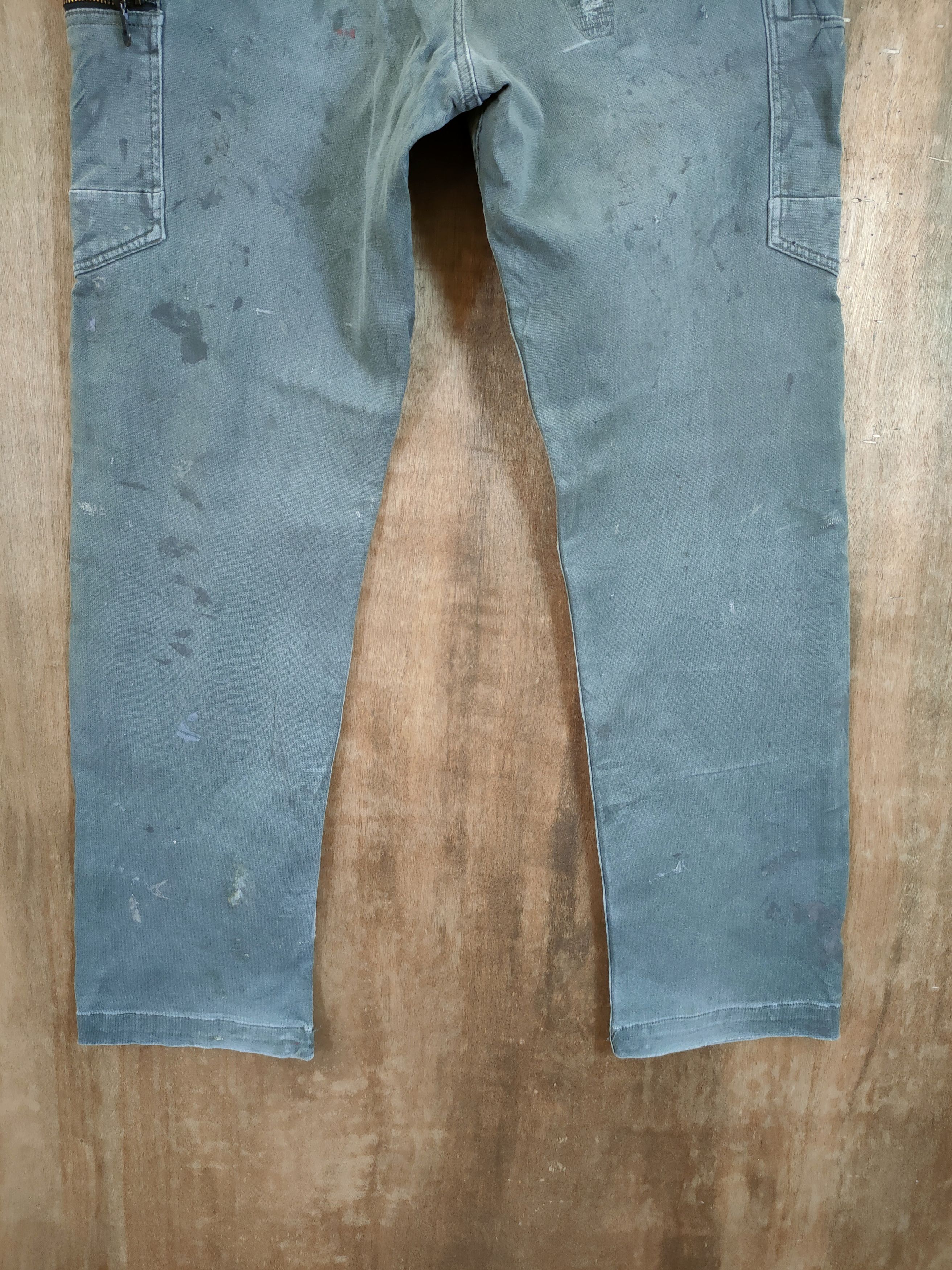Japanese Brand DL Japan union made thrashed utility cargo pants #46-688 Size US 33 - 8 Thumbnail