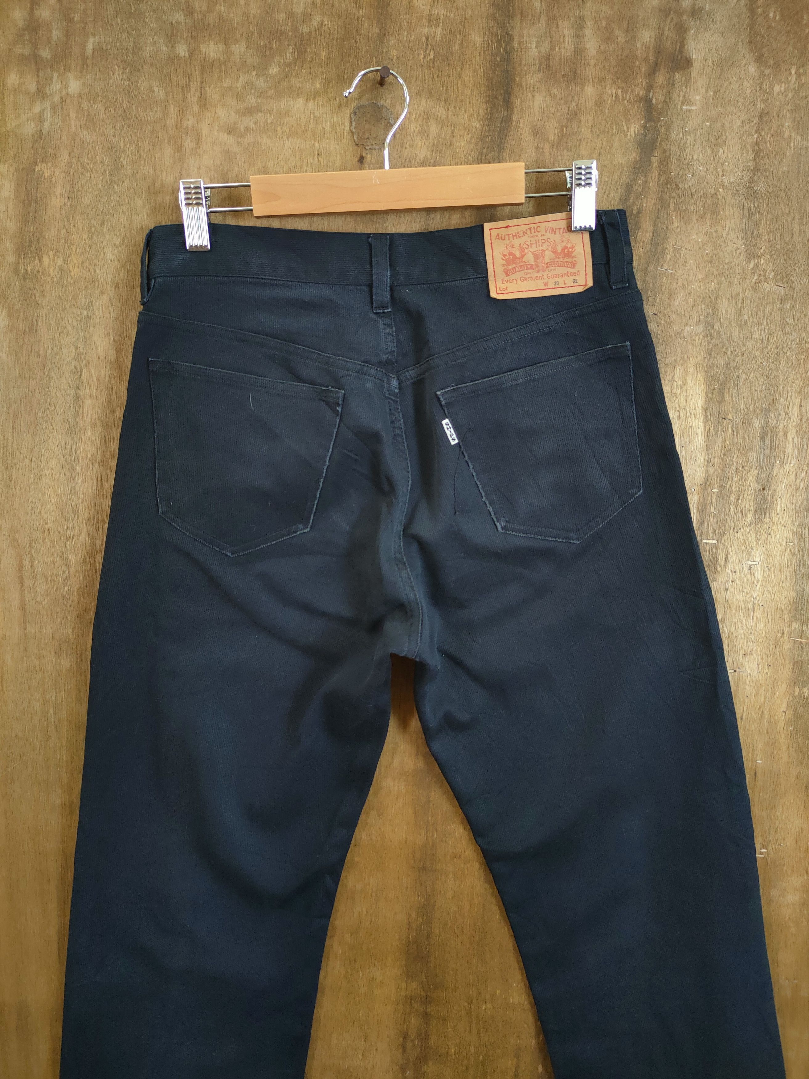 SHIPS Ships Japan black vintage corduroy cargo pants #46-771 Size US 29 - 7 Thumbnail