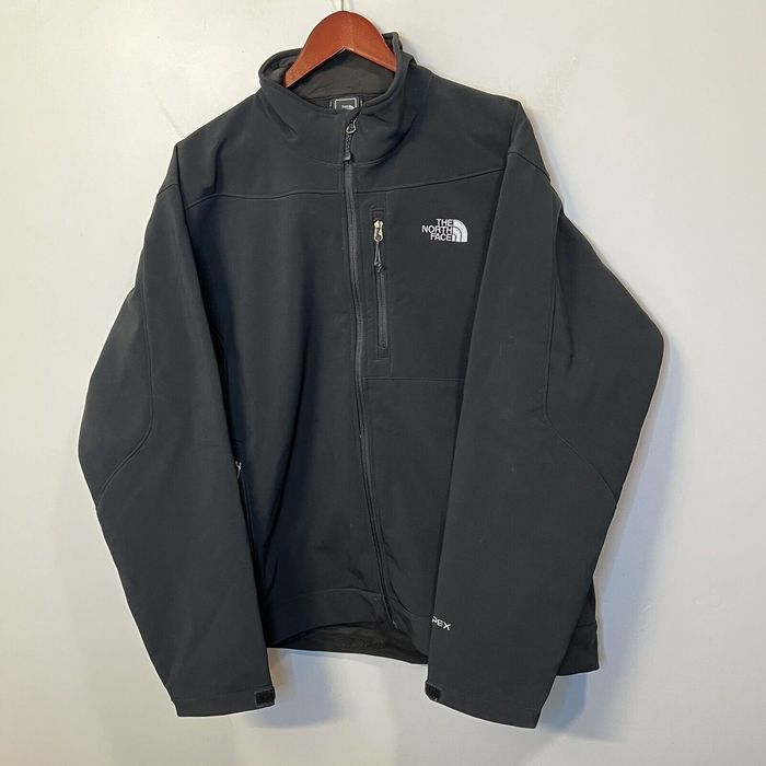 The North Face The North Face Soft Shell Jacket Apex Black Full Zip ...