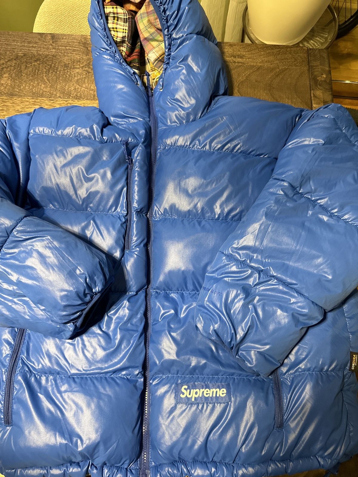 Supreme Supreme Madras Reversible Windstopper Puffer Jacket