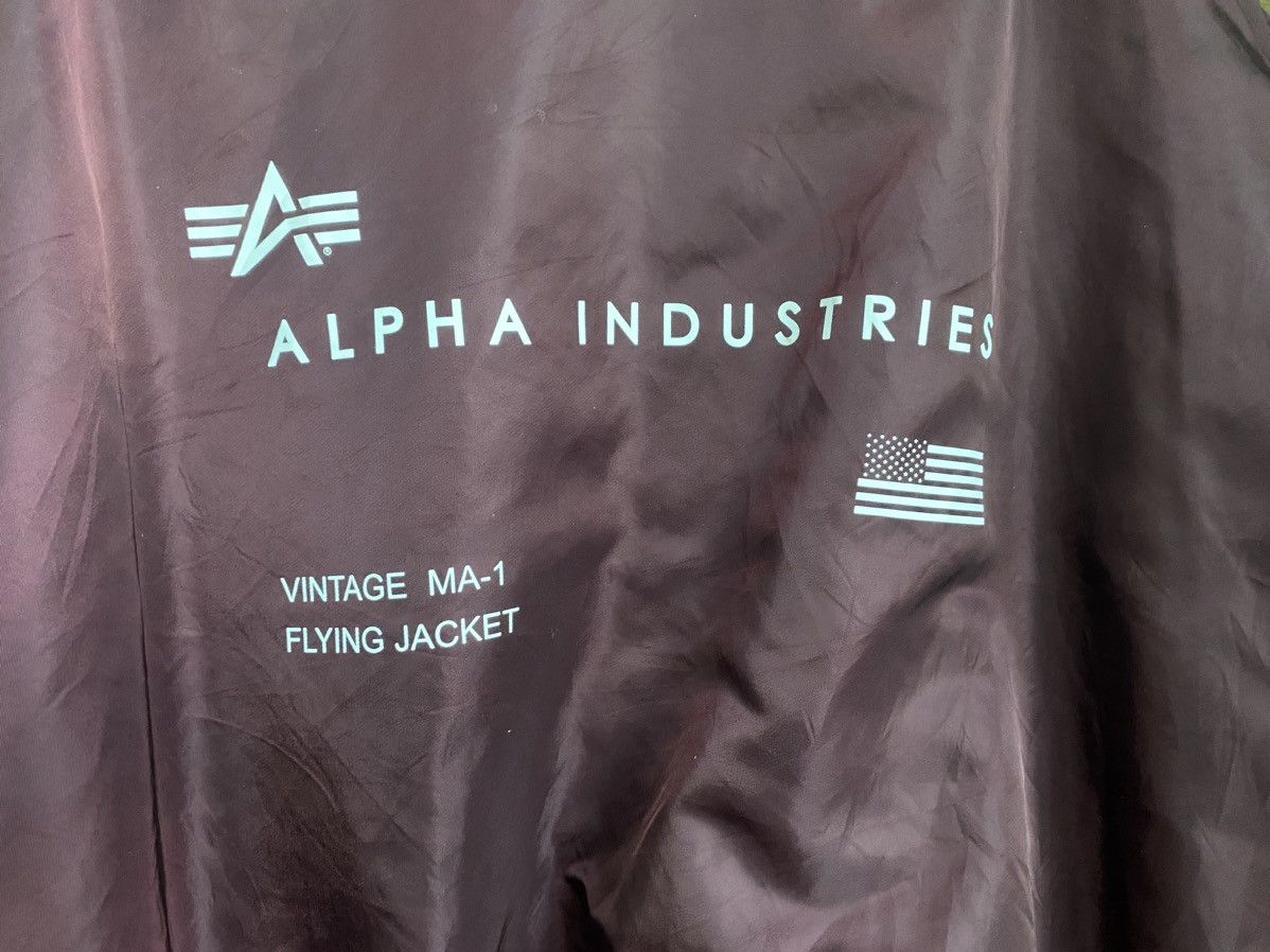 X-LARGE XLARGE®×ALPHA INDUSTRIES MA-1 REVERSIBLE BOMBER JACKET Size US XL / EU 56 / 4 - 9 Thumbnail