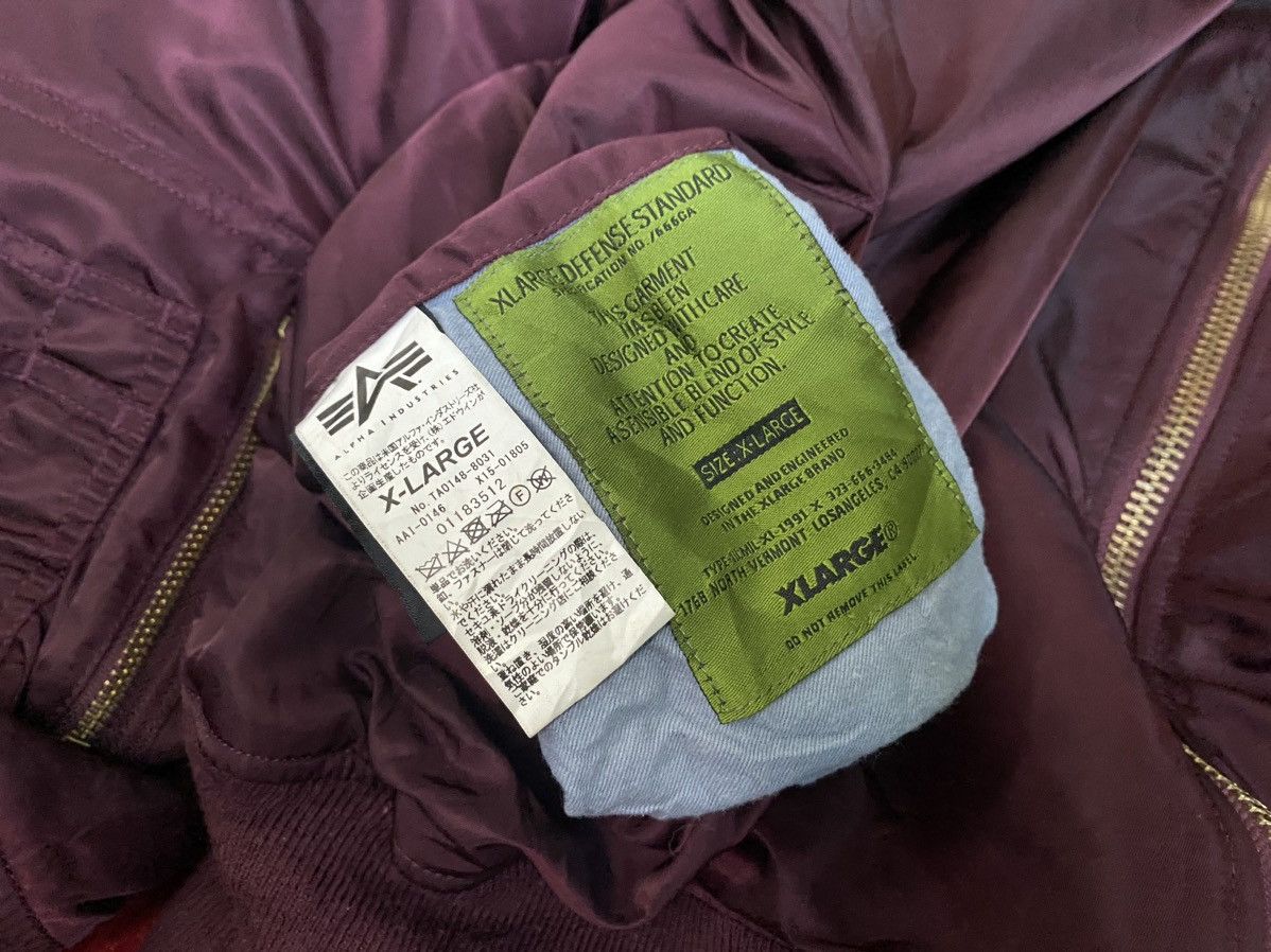 X-LARGE XLARGE®×ALPHA INDUSTRIES MA-1 REVERSIBLE BOMBER JACKET Size US XL / EU 56 / 4 - 12 Thumbnail