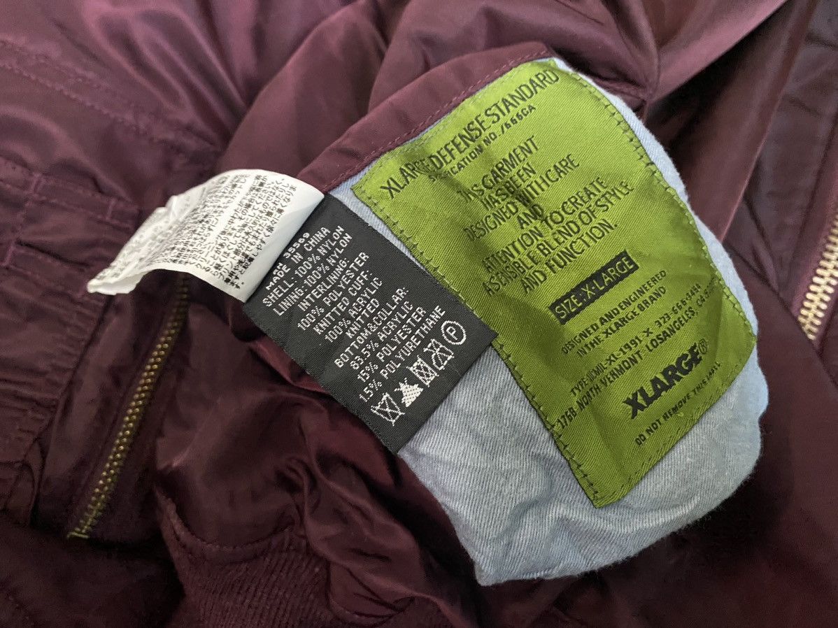 X-LARGE XLARGE®×ALPHA INDUSTRIES MA-1 REVERSIBLE BOMBER JACKET Size US XL / EU 56 / 4 - 13 Thumbnail