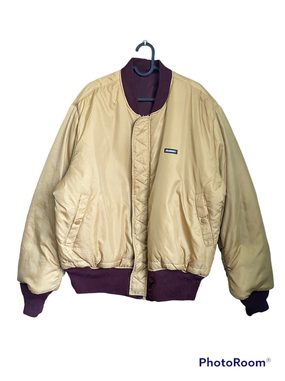 X-LARGE XLARGE®×ALPHA INDUSTRIES MA-1 REVERSIBLE BOMBER JACKET Size US XL / EU 56 / 4 - 6 Thumbnail