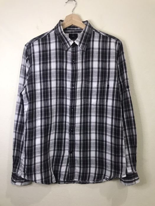 Flannel DJ Honda Plaid Tartan Flannel Shirt | Grailed