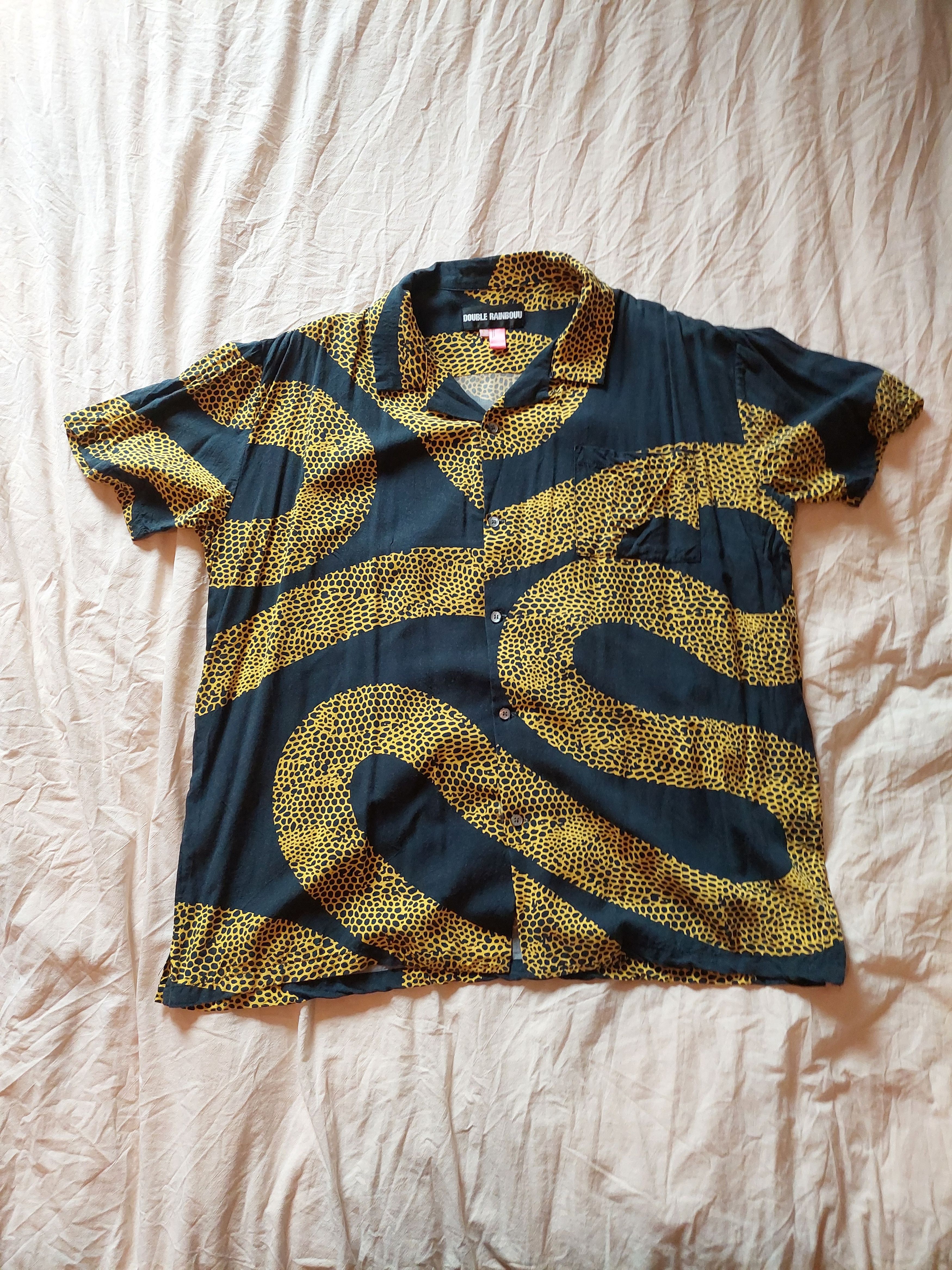 GQ3012◇DOUBLE RAINBOUU : SPACE JUNK Double Rainbouu Black Space Junk Shirt - Shirts - Compare