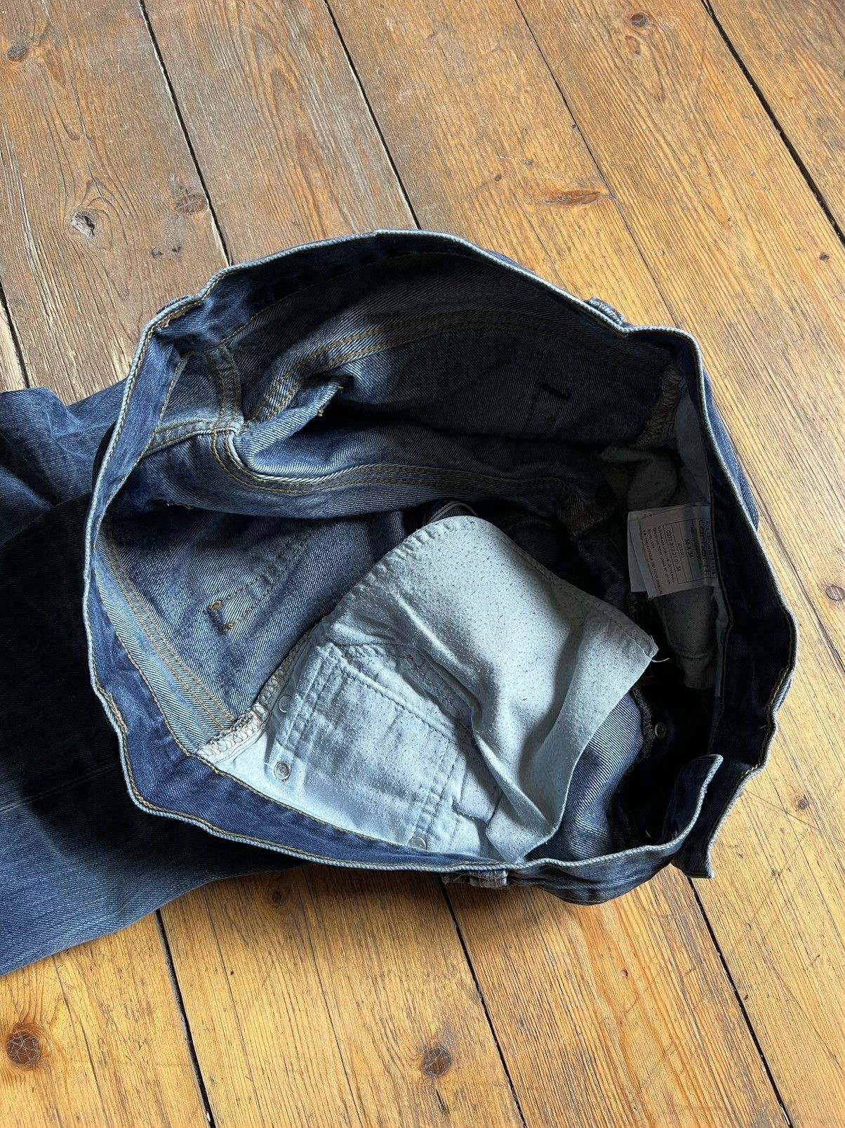 Carhartt × Denime × Vintage Carhartt Privateer Fade Lite Slim Jeans Cotton Y2K pants Size US 34 / EU 50 - 7 Thumbnail