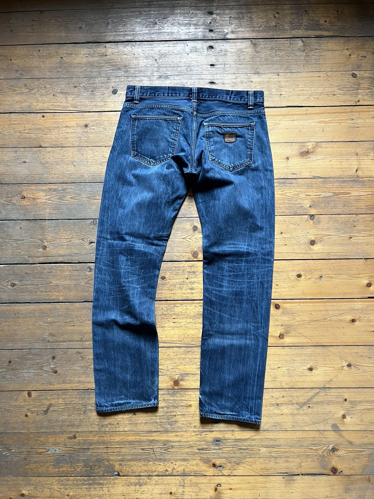 Carhartt × Denime × Vintage Carhartt Privateer Fade Lite Slim Jeans Cotton Y2K pants Size US 34 / EU 50 - 3 Thumbnail
