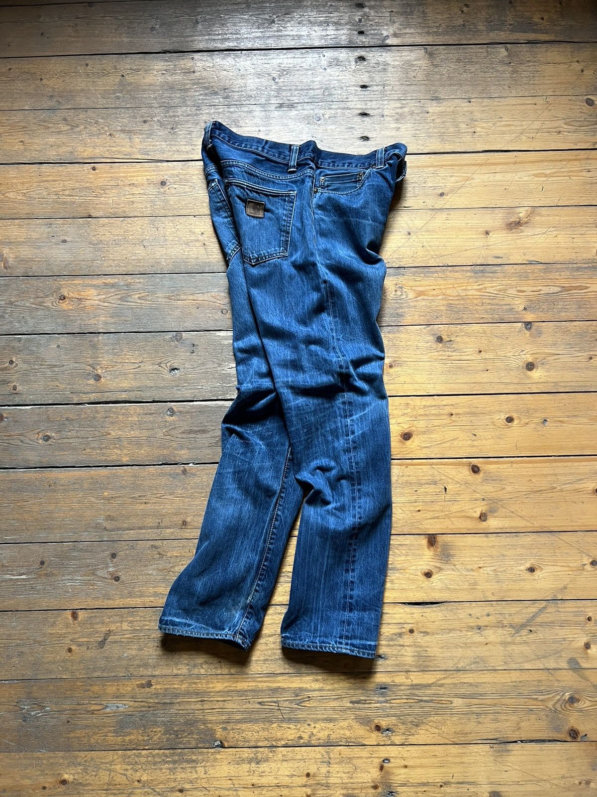 Carhartt × Denime × Vintage Carhartt Privateer Fade Lite Slim Jeans Cotton Y2K pants Size US 34 / EU 50 - 2 Thumbnail