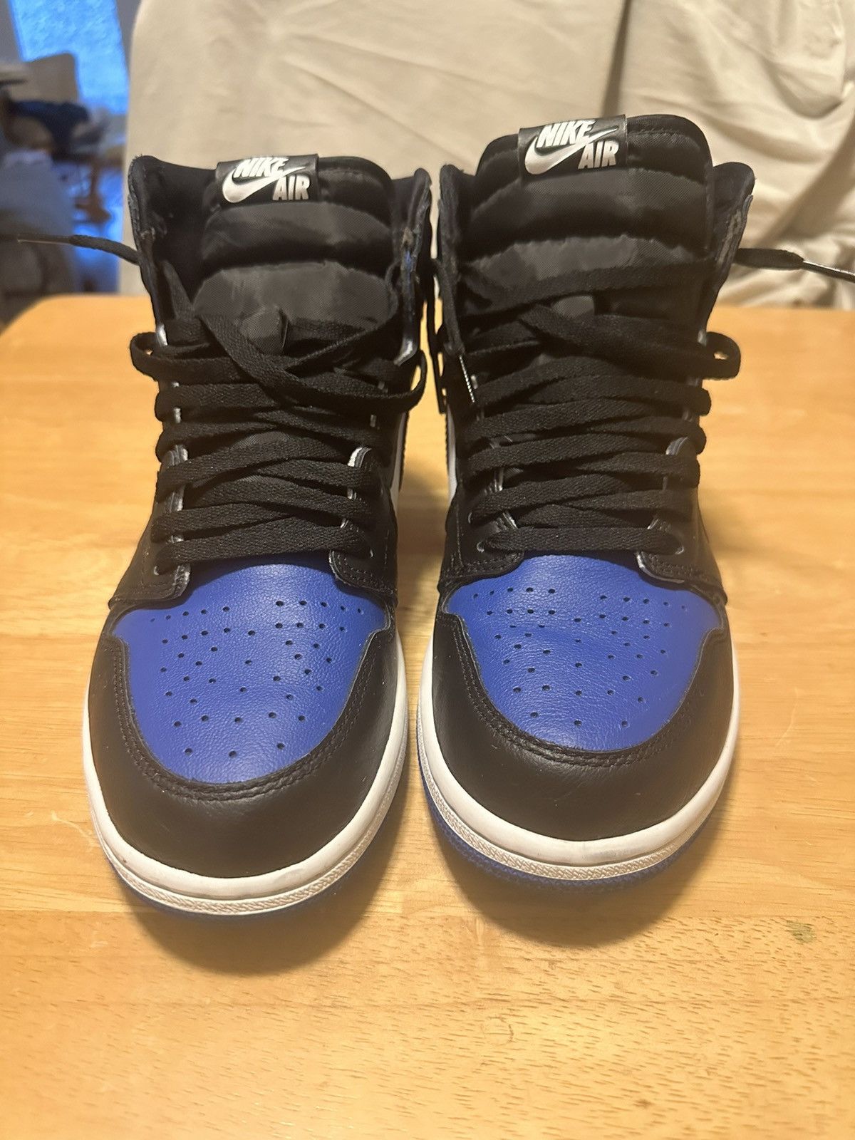 Jordan Brand Air Jordan Retro High OG ‘Royal Toe’ Size US 10.5 / EU 43-44 - 3 Thumbnail