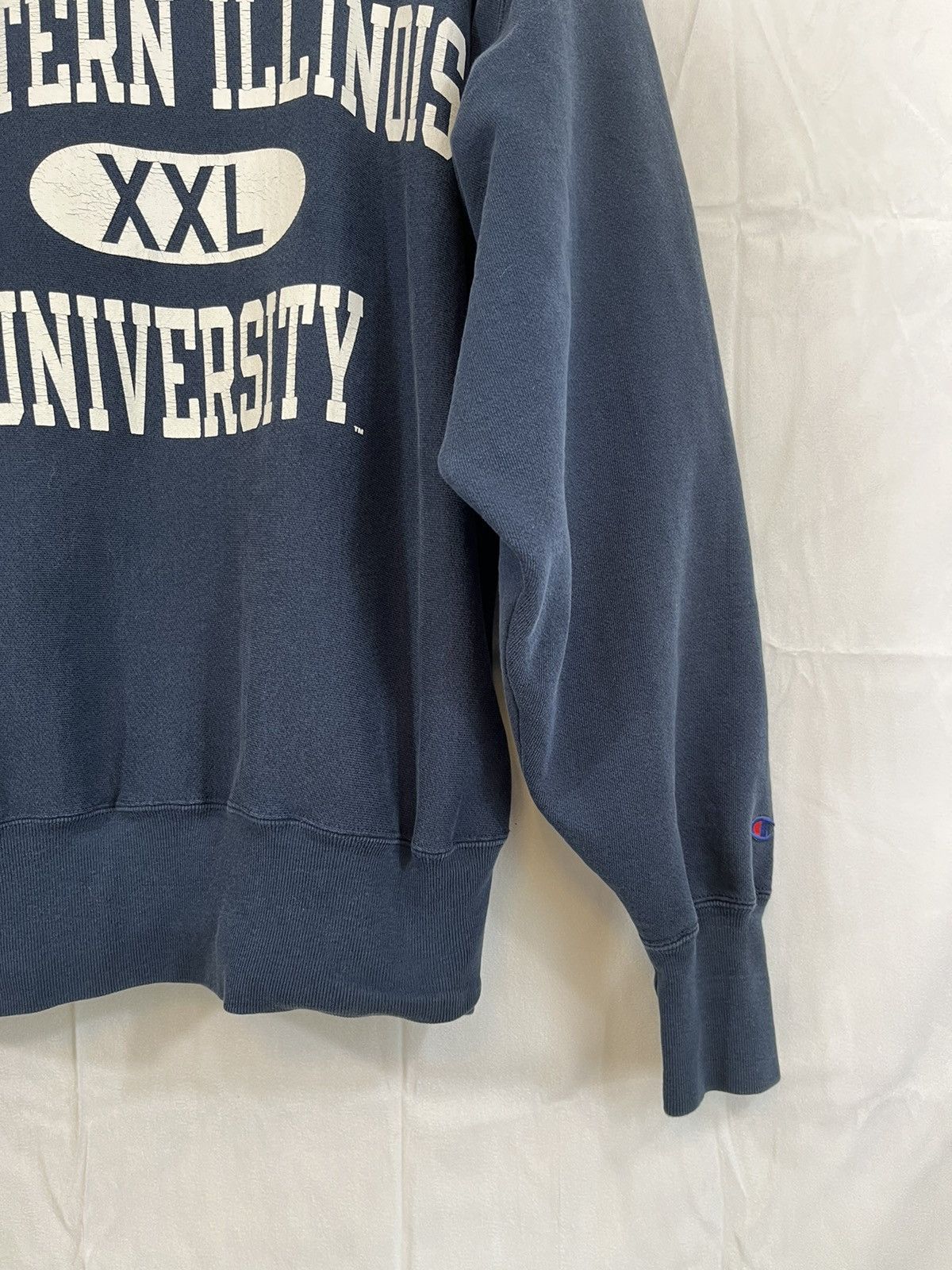 Vintage Oversize University Faded Boxy Crewneck Size US XXL / EU 58 / 5 - 6 Thumbnail