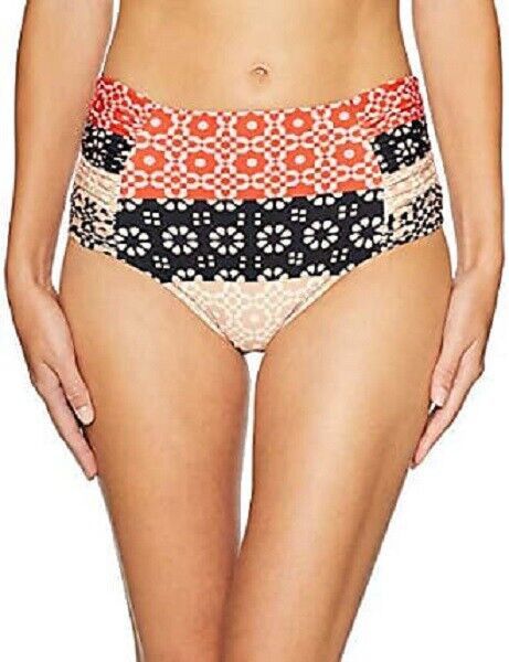 Derek Lam 10 Crosby Highwaisted Bikini Bottom Ruched Side P