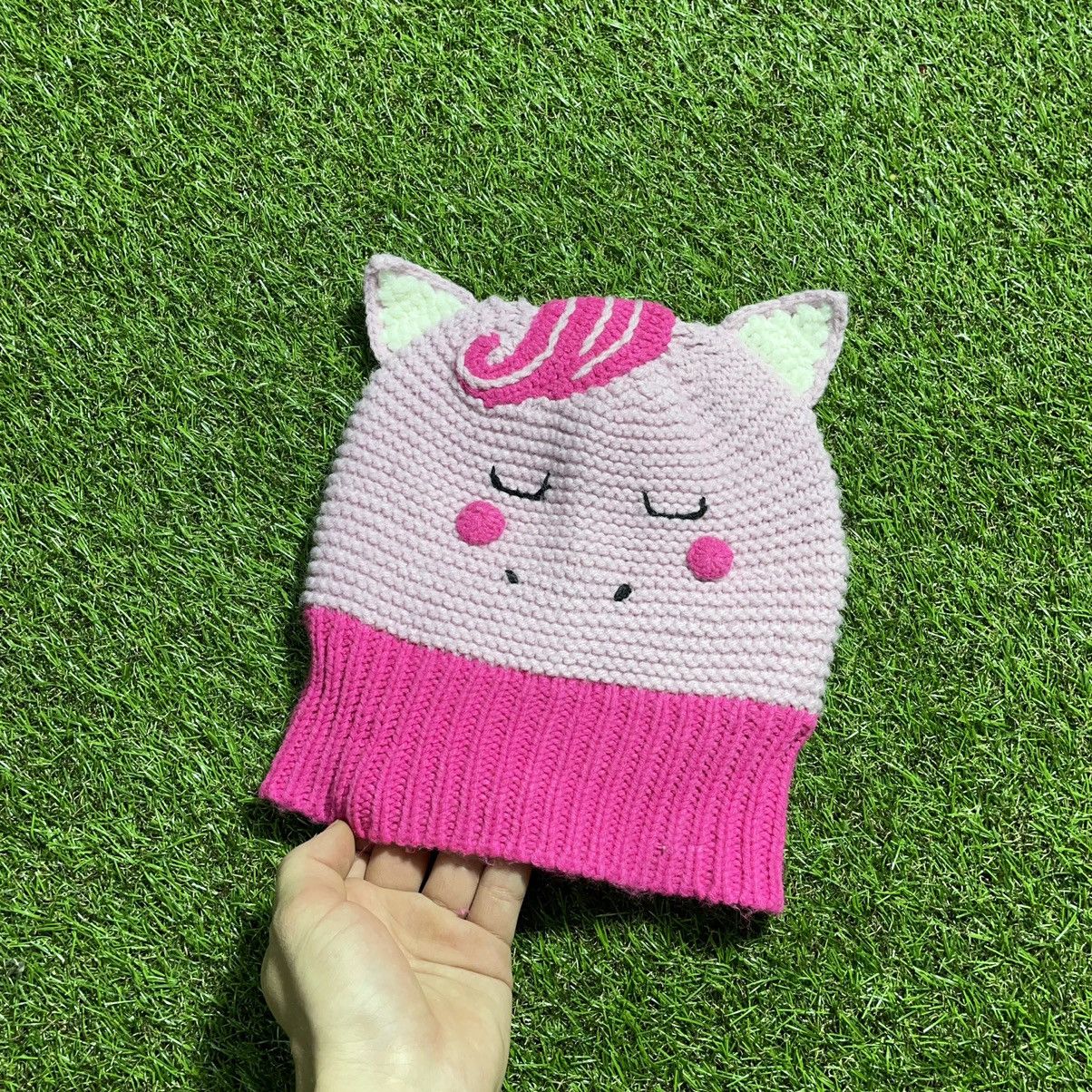 Vintage Vintage 90s Alt Beanie Mohair Streetwear Hype American VTg Size ONE SIZE - 5 Thumbnail