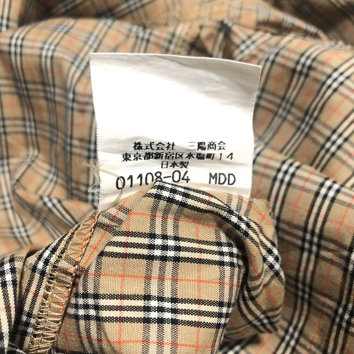 Burberry Vintage Burberry Classics Nova Check Plaid Zipped Size US L / EU 52-54 / 3 - 9 Thumbnail