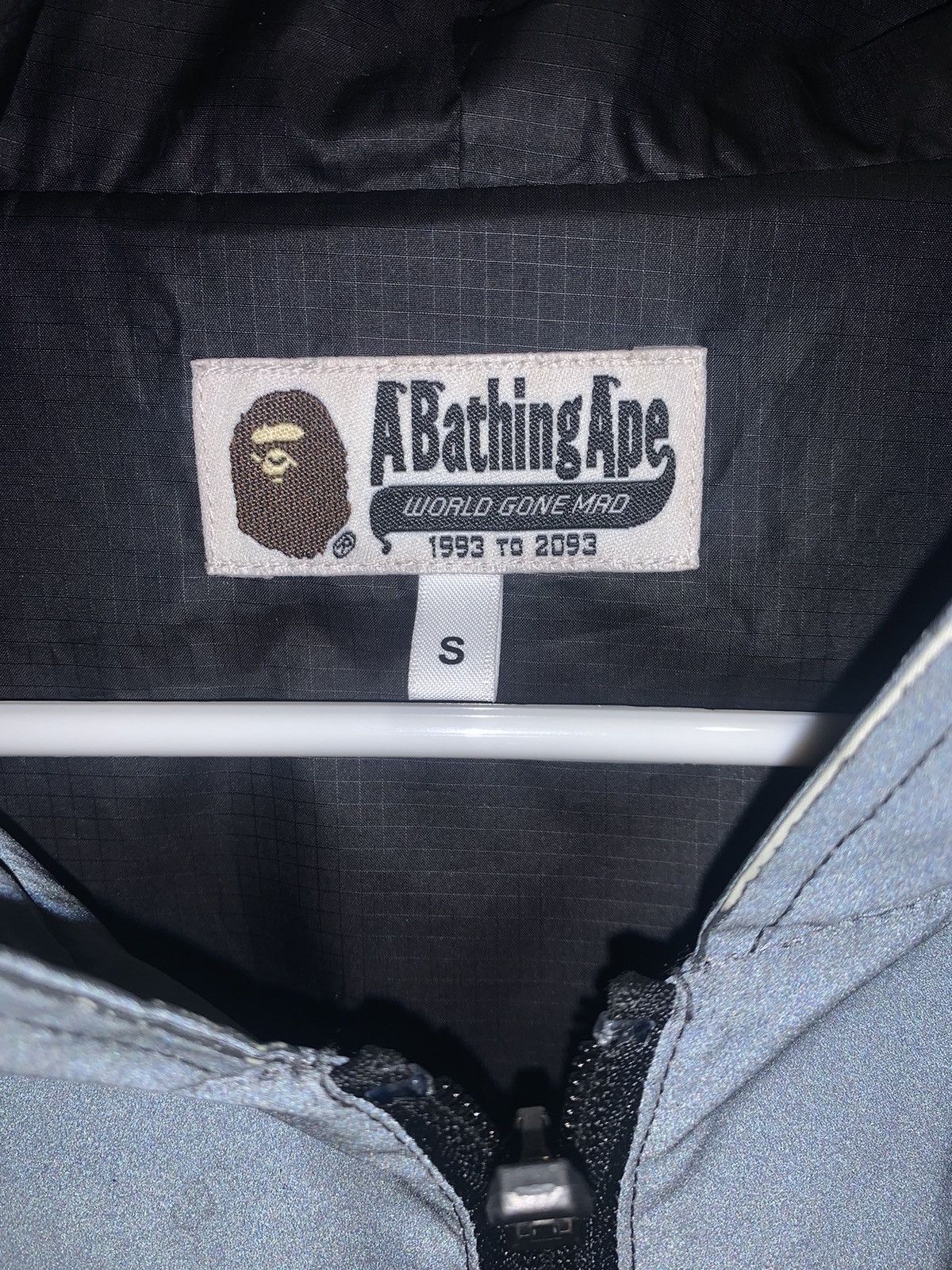 Bape Bape 3M Reflective Shark Hoodie Jacket Zip Up Rare Size US S / EU 44-46 / 1 - 3 Thumbnail