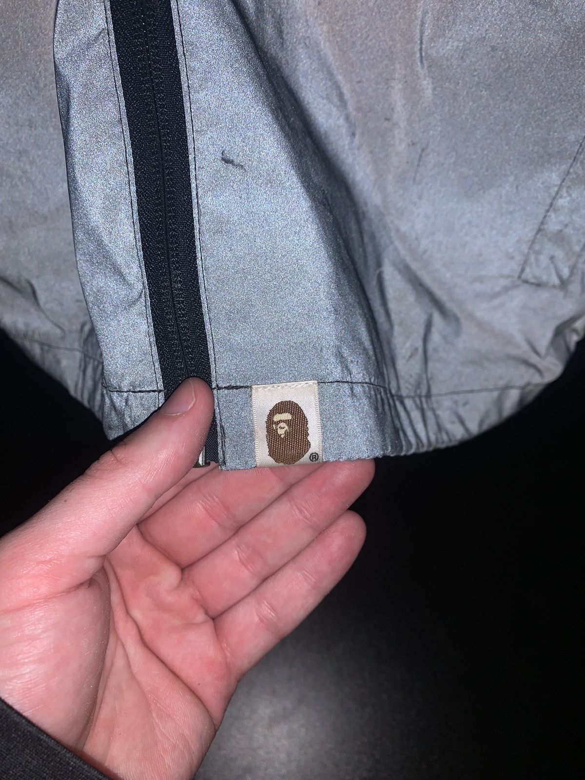 Bape Bape 3M Reflective Shark Hoodie Jacket Zip Up Rare Size US S / EU 44-46 / 1 - 5 Thumbnail