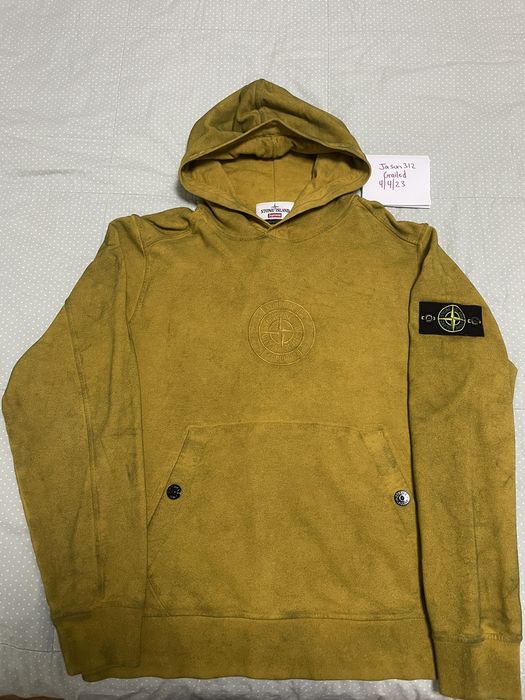 Supreme stone island sweatshirt hot sale