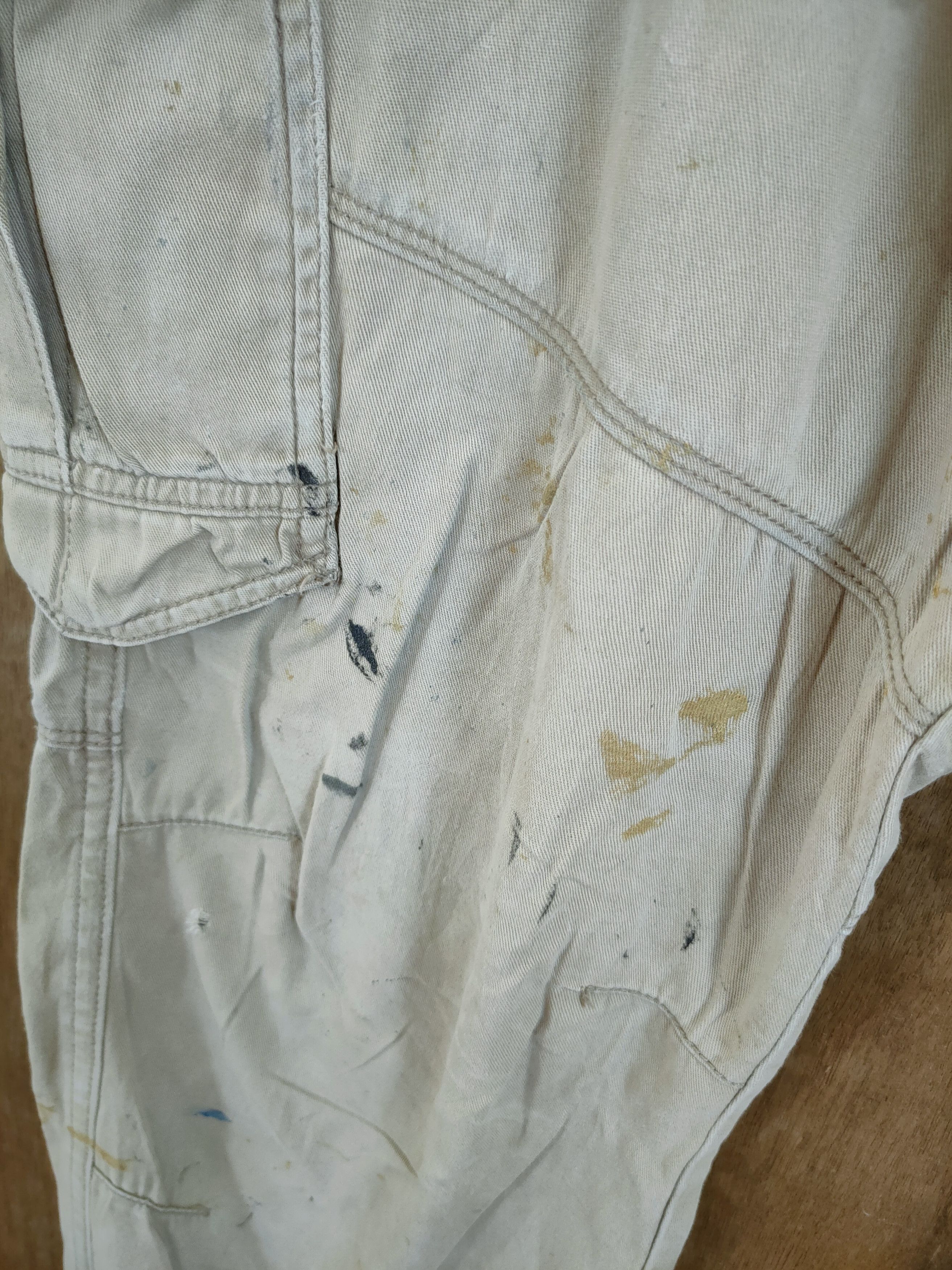 Japanese Brand Japan distressed thrashed utility cargo pants #46-695 Size US 31 - 6 Thumbnail