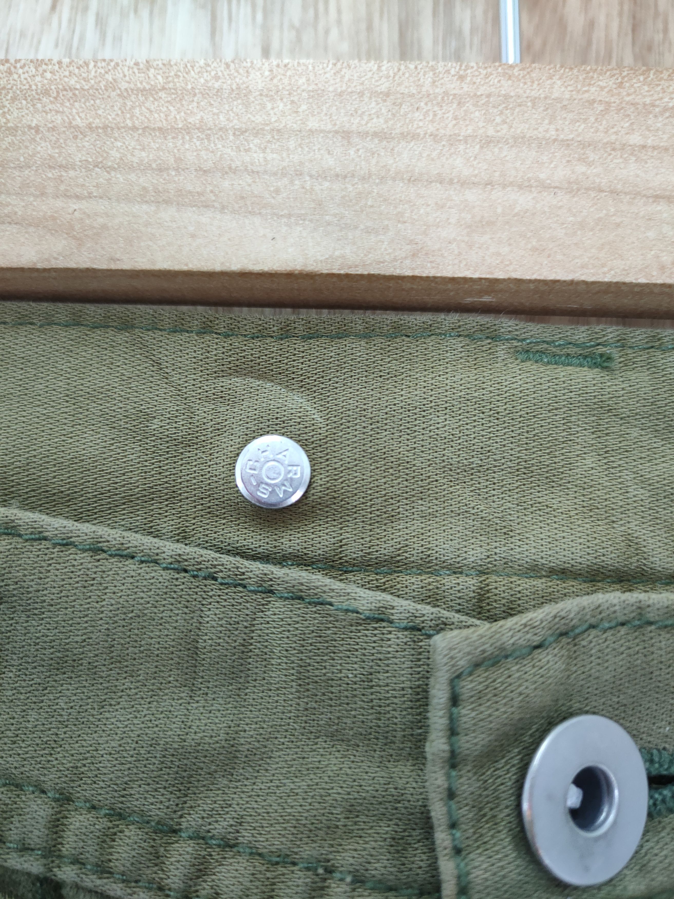 Japanese Brand DLL Rageblue japan green buckle back cargo pants #46-255T Size US 28 / EU 44 - 6 Thumbnail