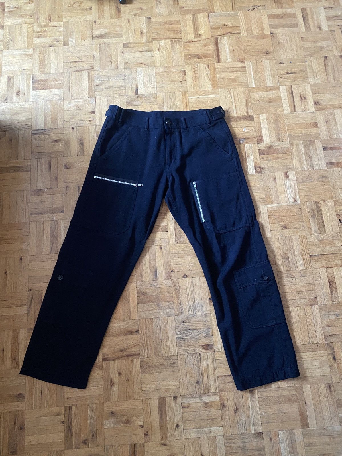 Comme des Garcons Homme Plus Navy Blue CDG Homme Plus Pants Size US 32 / EU 48 - 2 Thumbnail