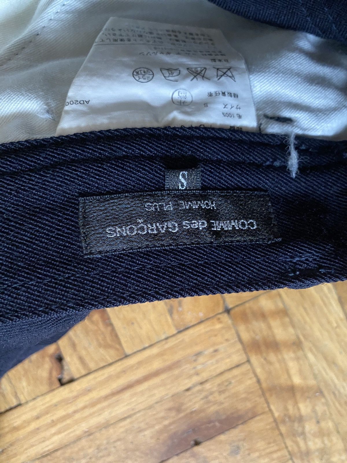 Comme des Garcons Homme Plus Navy Blue CDG Homme Plus Pants Size US 32 / EU 48 - 9 Thumbnail