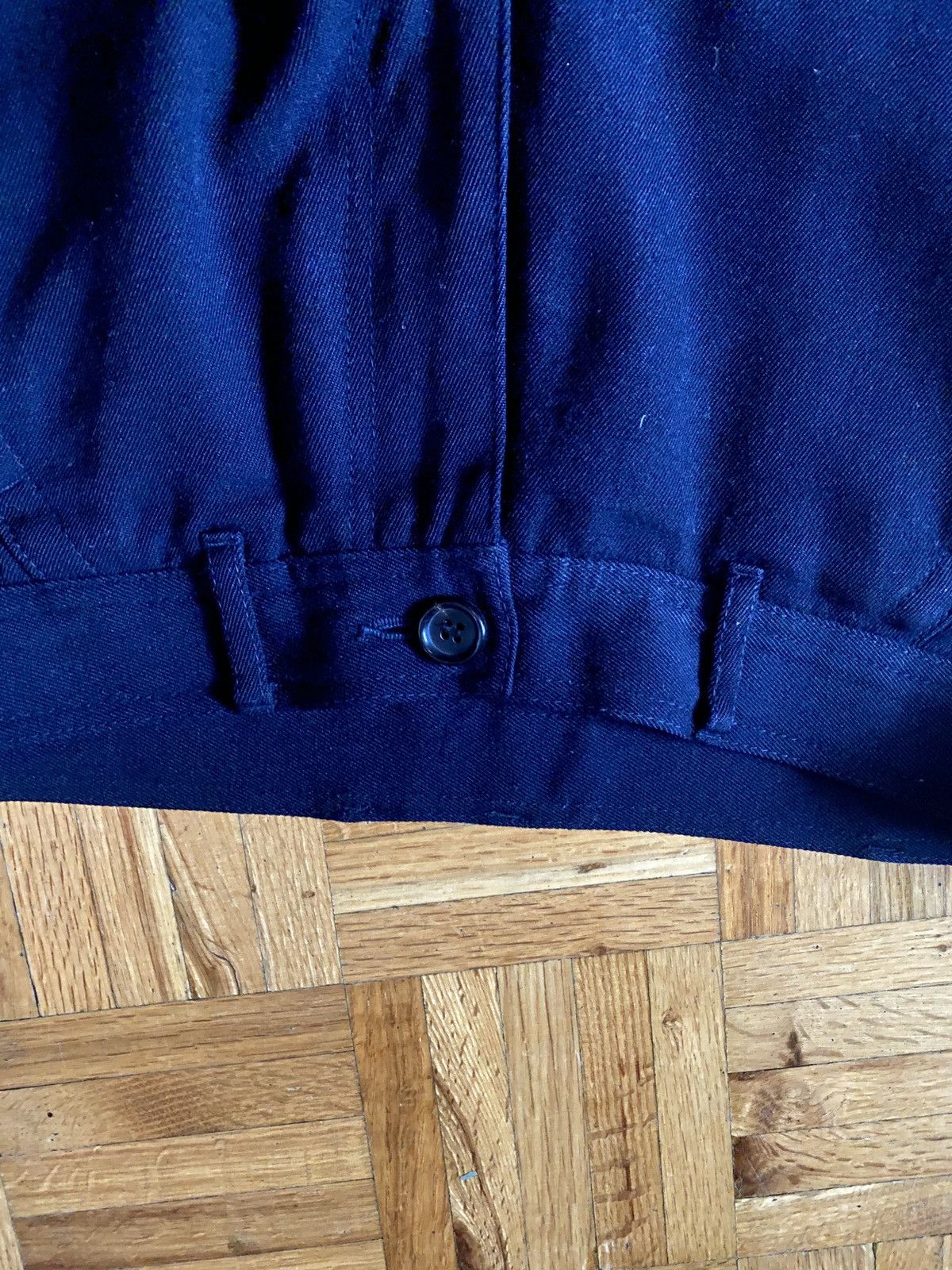Comme des Garcons Homme Plus Navy Blue CDG Homme Plus Pants Size US 32 / EU 48 - 7 Thumbnail