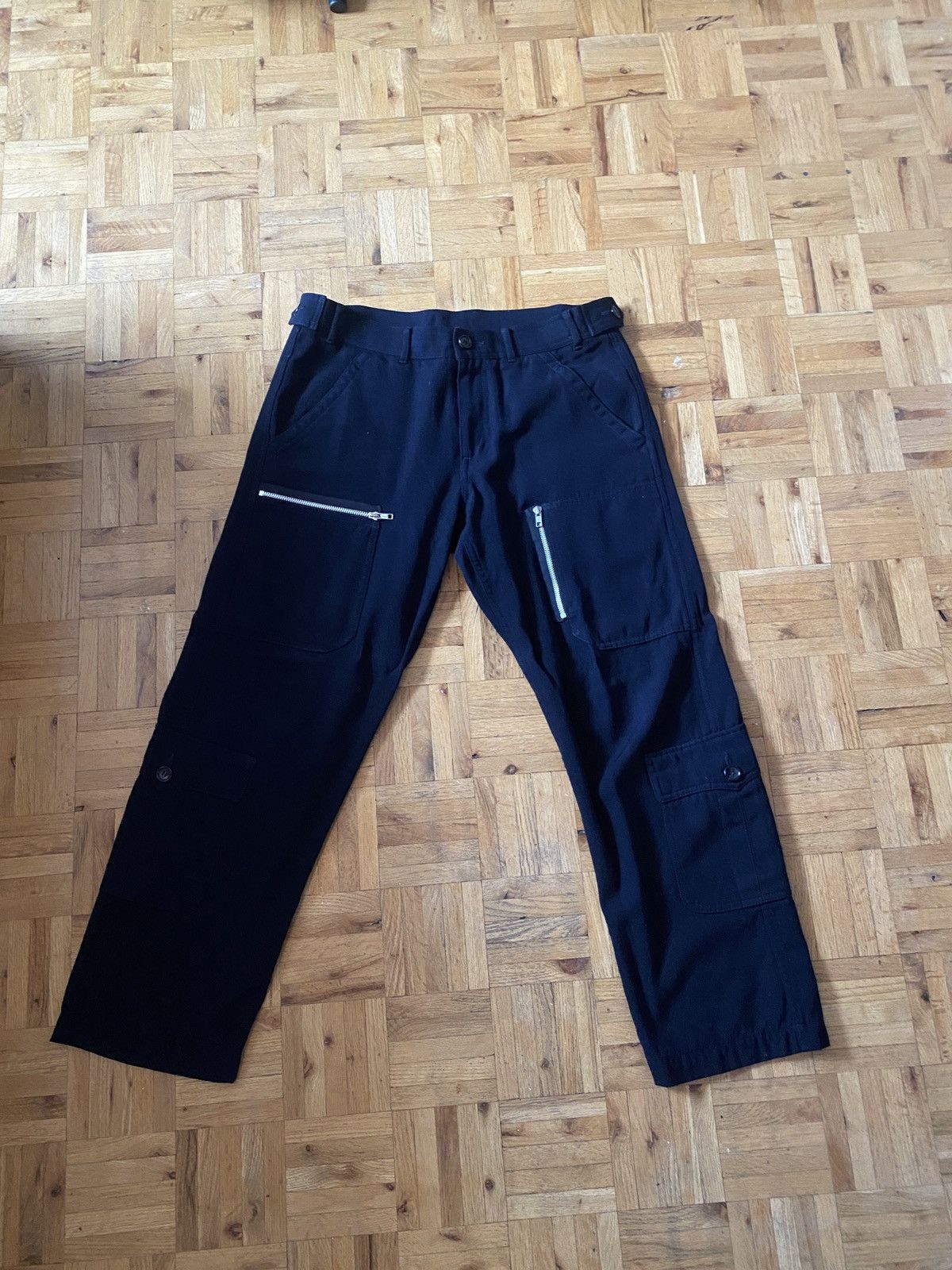 Comme des Garcons Homme Plus Navy Blue CDG Homme Plus Pants Size US 32 / EU 48 - 1 Thumbnail