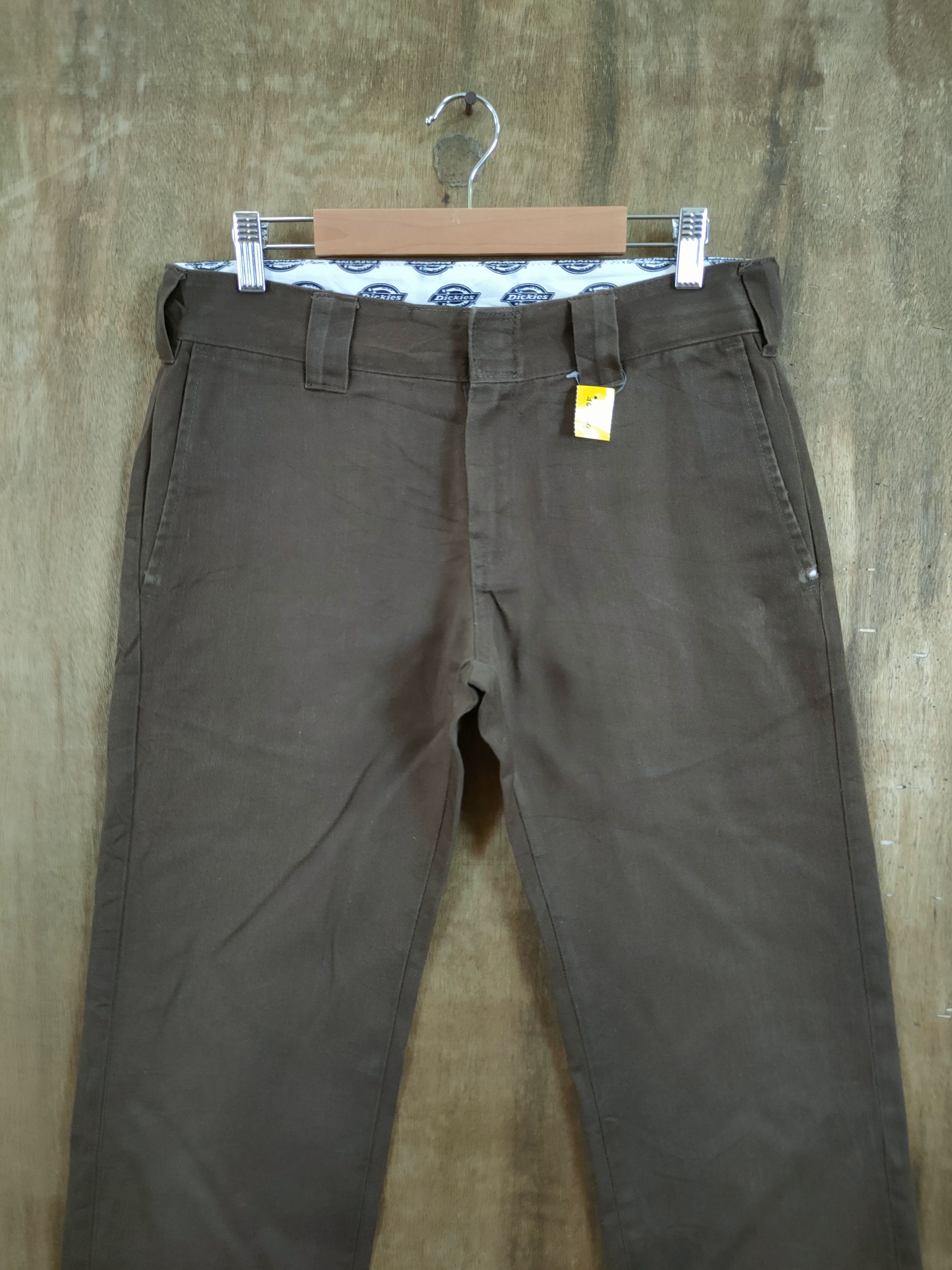 Dickies dickies brown casual cargo pants vintage #46-869 Size US 30 / EU 46 - 5 Thumbnail