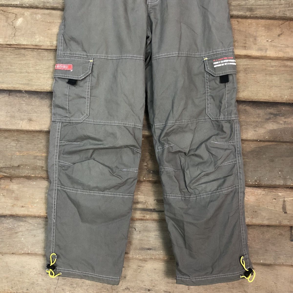 Japanese Brand DLL Sivad Grey Multipocket Cargo Pants #c692 Size US 30 / EU 46 - 3 Thumbnail
