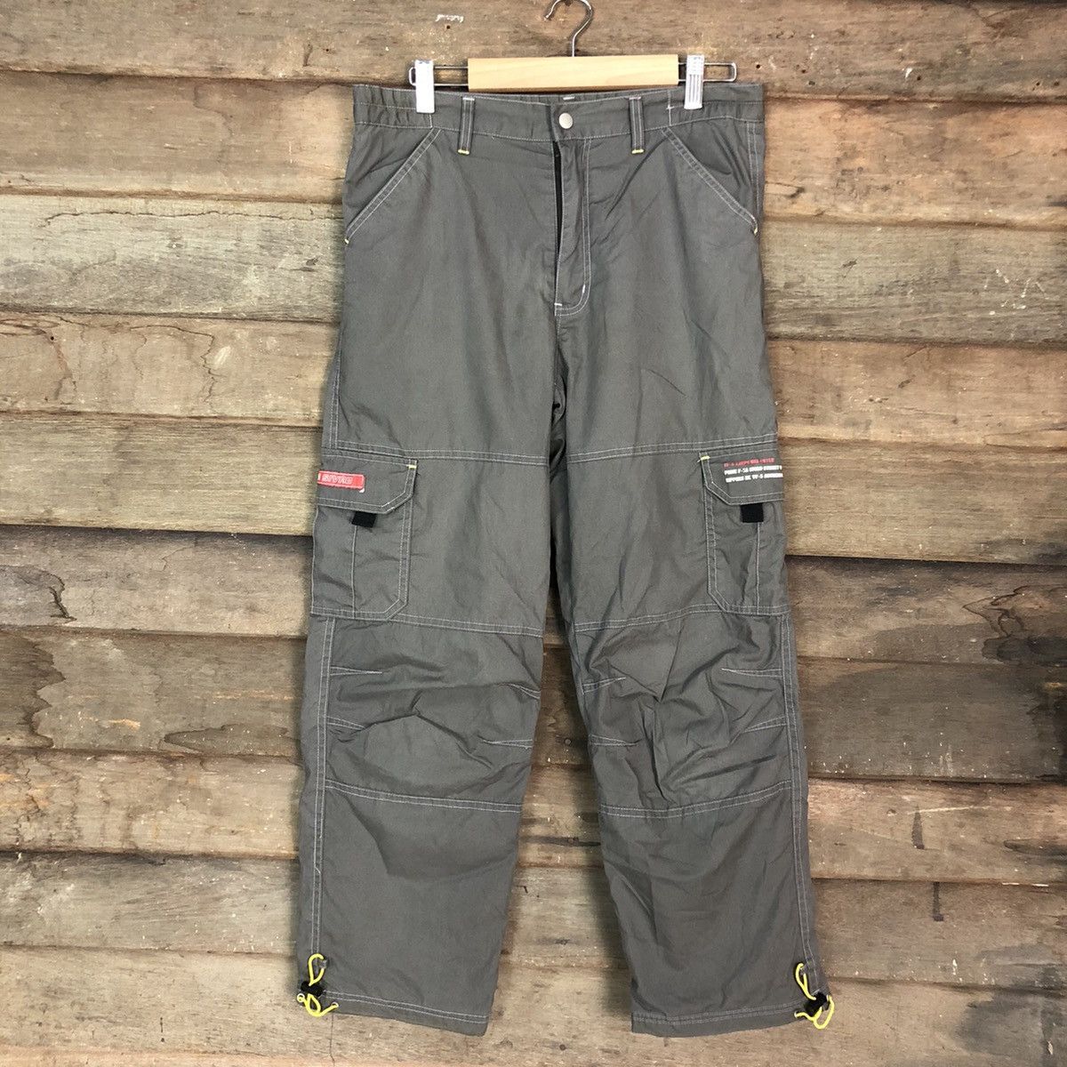 Japanese Brand DLL Sivad Grey Multipocket Cargo Pants #c692 Size US 30 / EU 46 - 1 Thumbnail