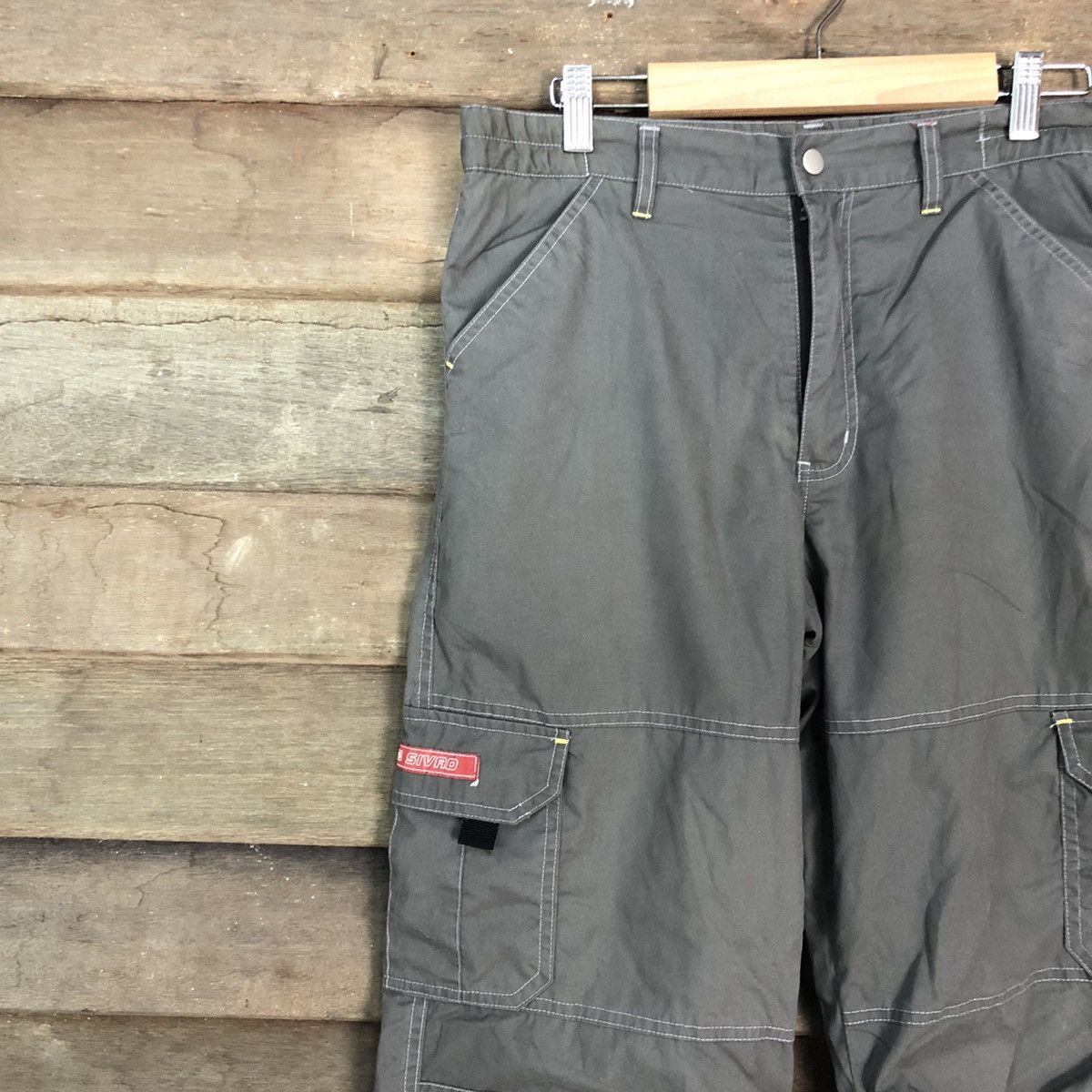 Japanese Brand DLL Sivad Grey Multipocket Cargo Pants #c692 Size US 30 / EU 46 - 5 Thumbnail
