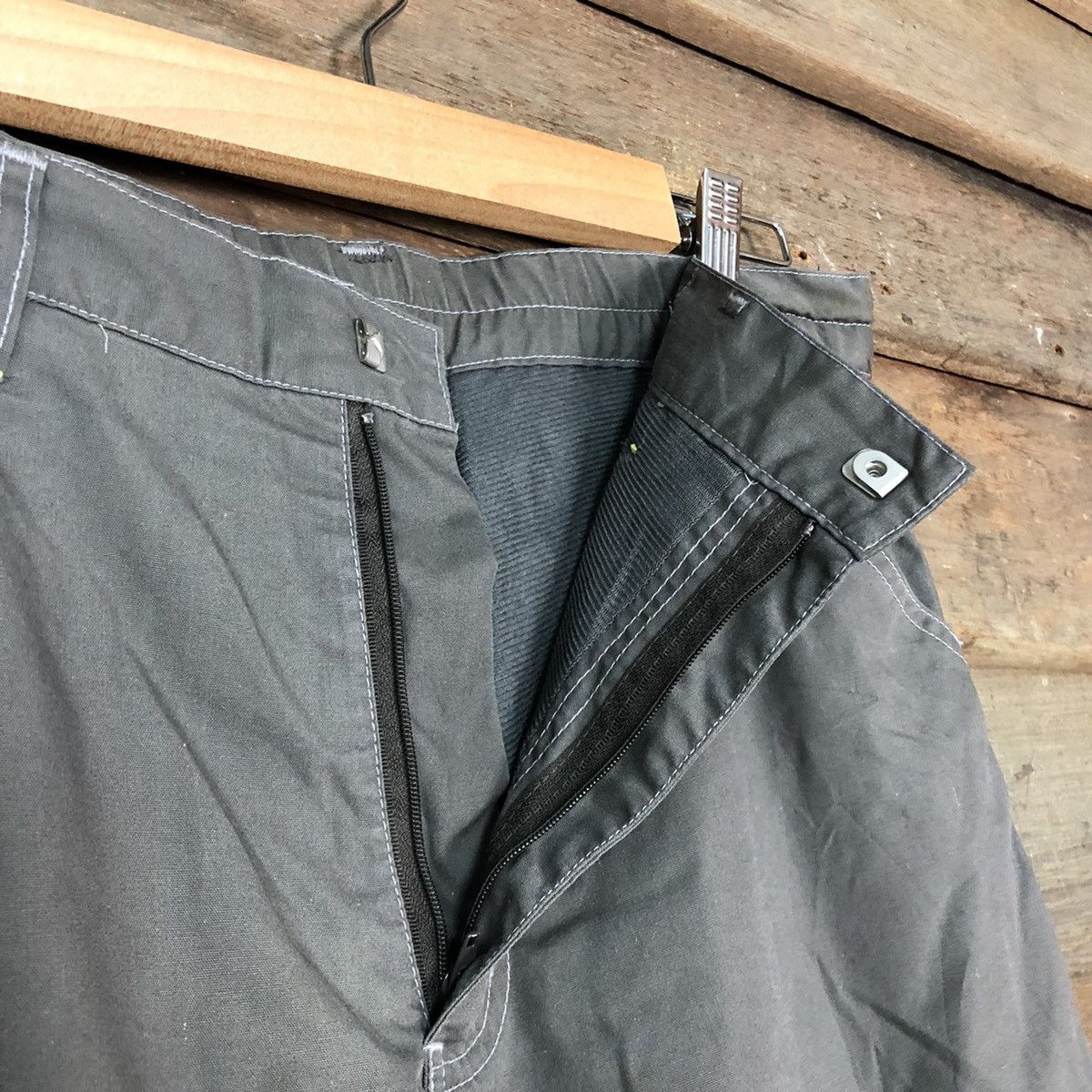 Japanese Brand DLL Sivad Grey Multipocket Cargo Pants #c692 Size US 30 / EU 46 - 8 Thumbnail