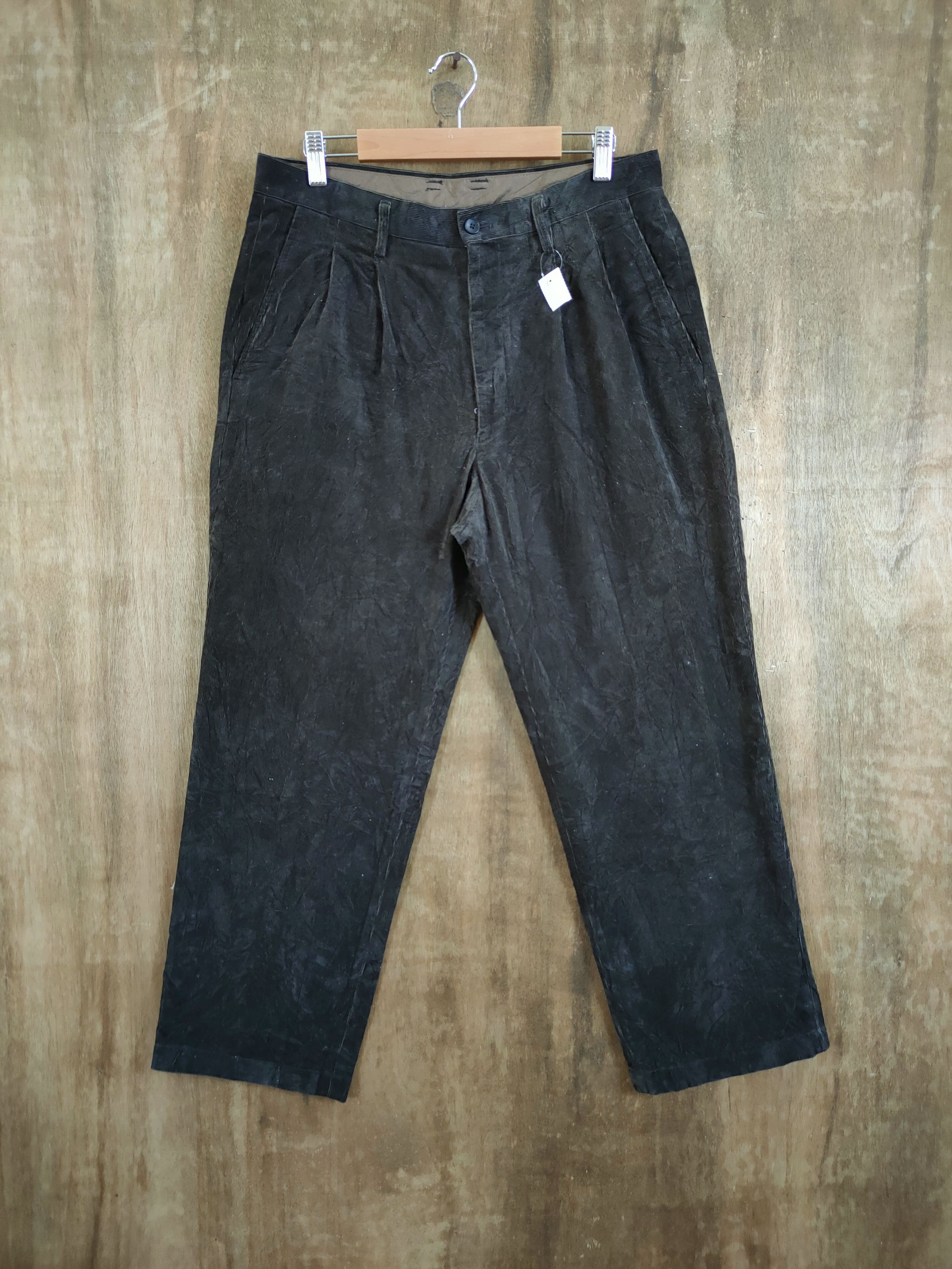 Uniqlo Uniqlo corduroy vintage casual pants #46-842 Size US 30 / EU 46 - 1 Thumbnail