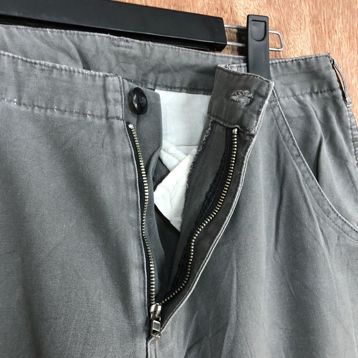 Japanese Brand × StraightFaded DLL Japan Grey Faded Multipocket Cargo Pants #c655 Size US 28 / EU 44 - 6 Thumbnail