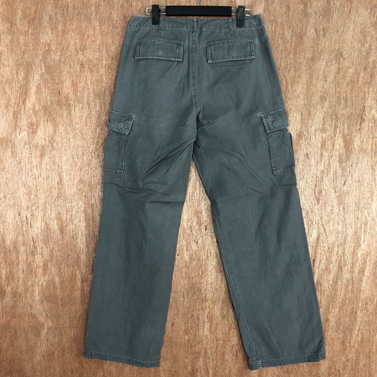 Japanese Brand × StraightFaded DLL Japan Grey Faded Multipocket Cargo Pants #c655 Size US 28 / EU 44 - 7 Thumbnail