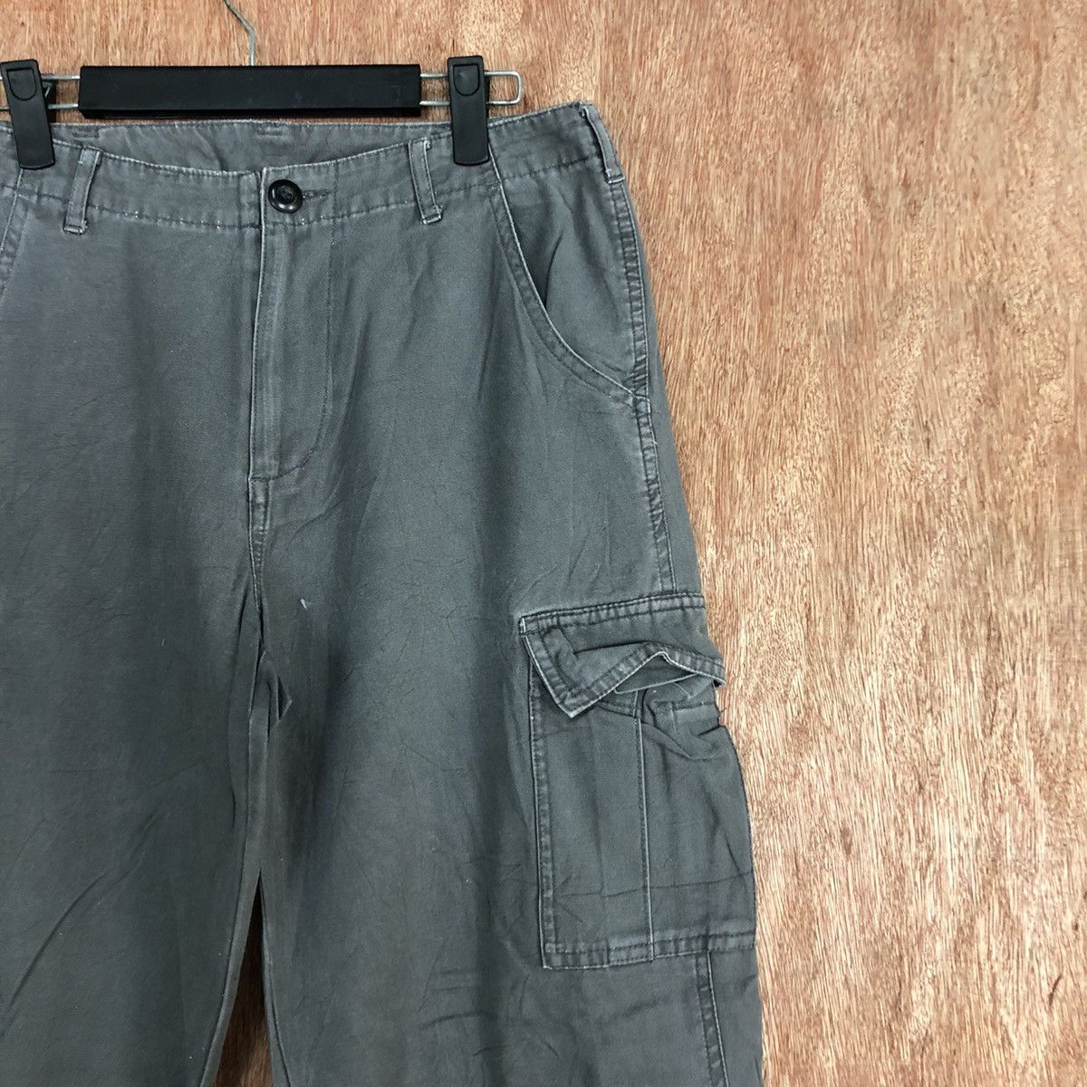 Japanese Brand × StraightFaded DLL Japan Grey Faded Multipocket Cargo Pants #c655 Size US 28 / EU 44 - 4 Thumbnail