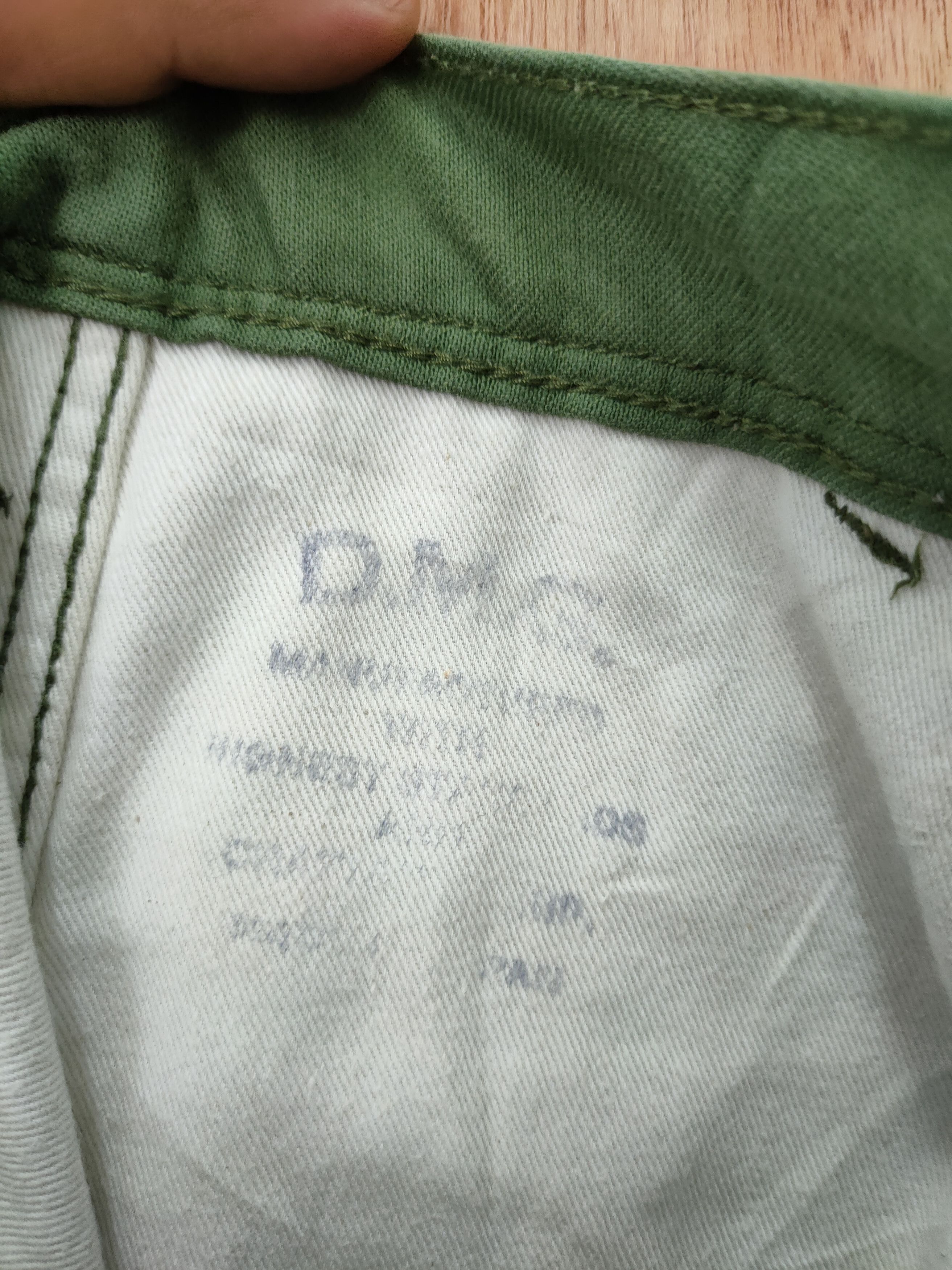 Japanese Brand DLL D.M.G japan green buckle back cargo pants #46-215 Size US 29 - 9 Thumbnail