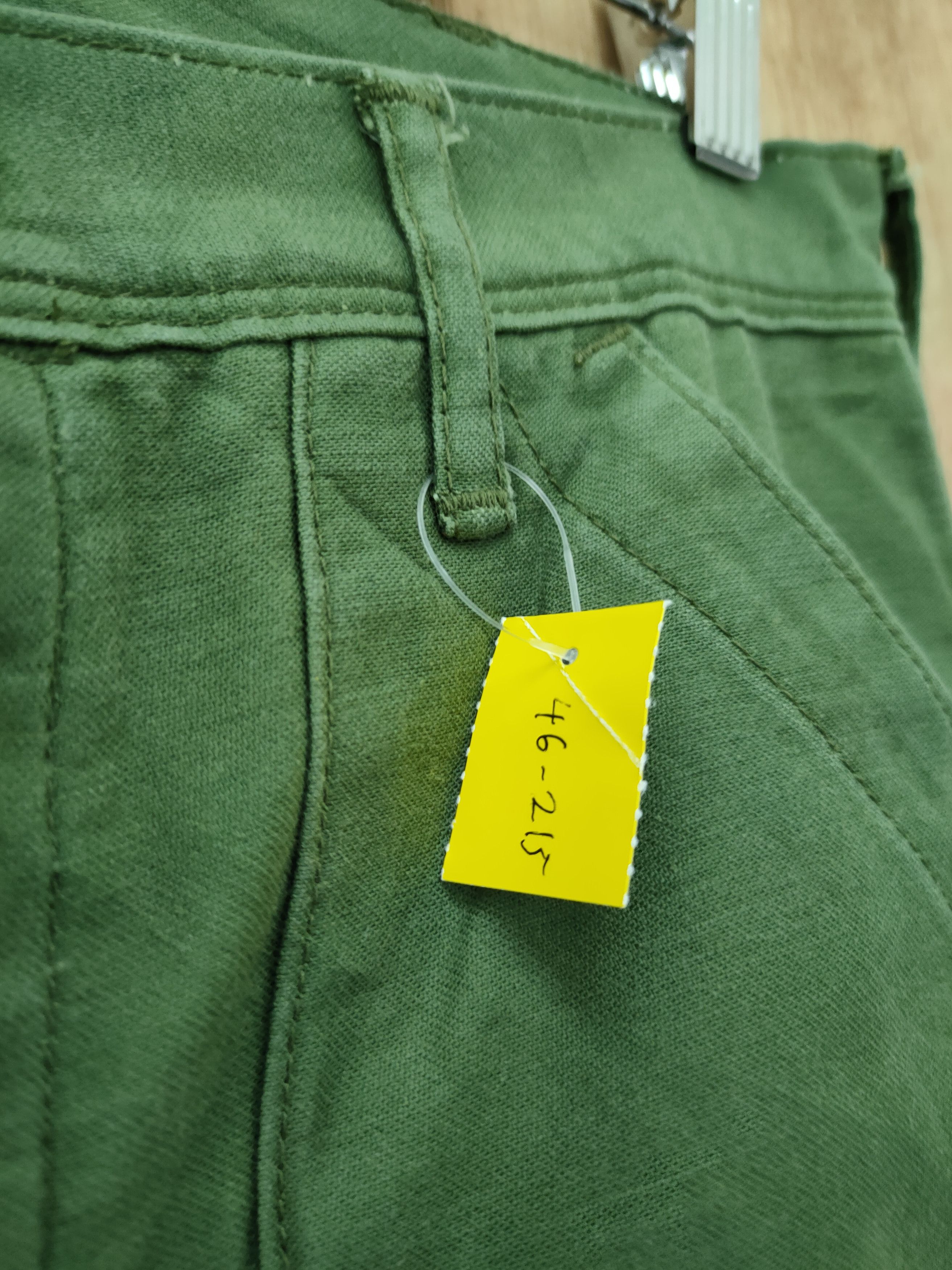 Japanese Brand DLL D.M.G japan green buckle back cargo pants #46-215 Size US 29 - 4 Thumbnail