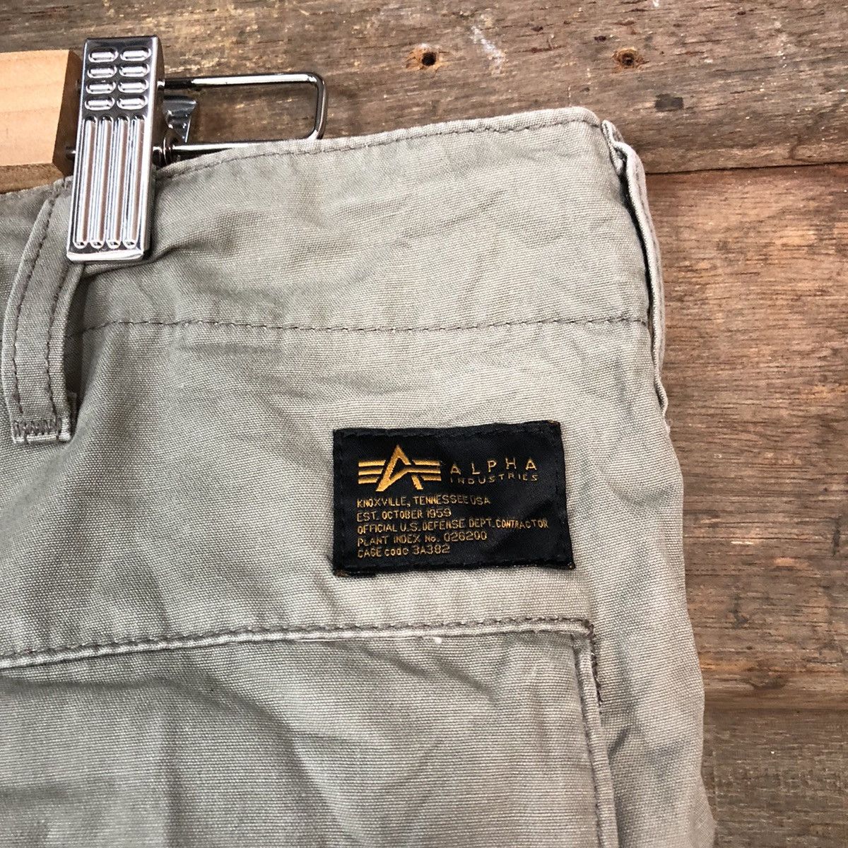 Alpha Industries Alpha Industries Green Cargo Multipocket Pants #6787 Size US 34 / EU 50 - 15 Thumbnail