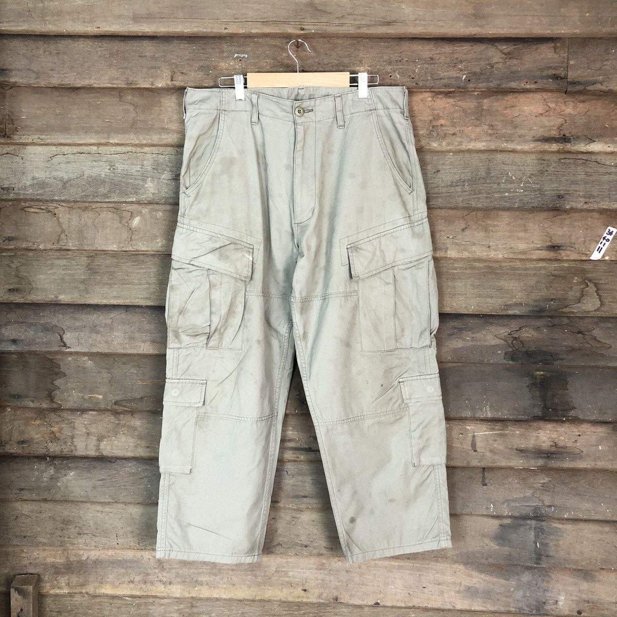 Alpha Industries Alpha Industries Green Cargo Multipocket Pants #6787 Size US 34 / EU 50 - 1 Thumbnail