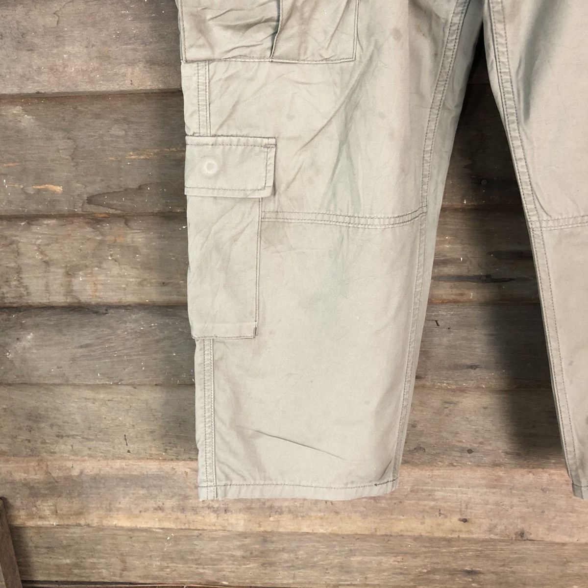 Alpha Industries Alpha Industries Green Cargo Multipocket Pants #6787 Size US 34 / EU 50 - 8 Thumbnail