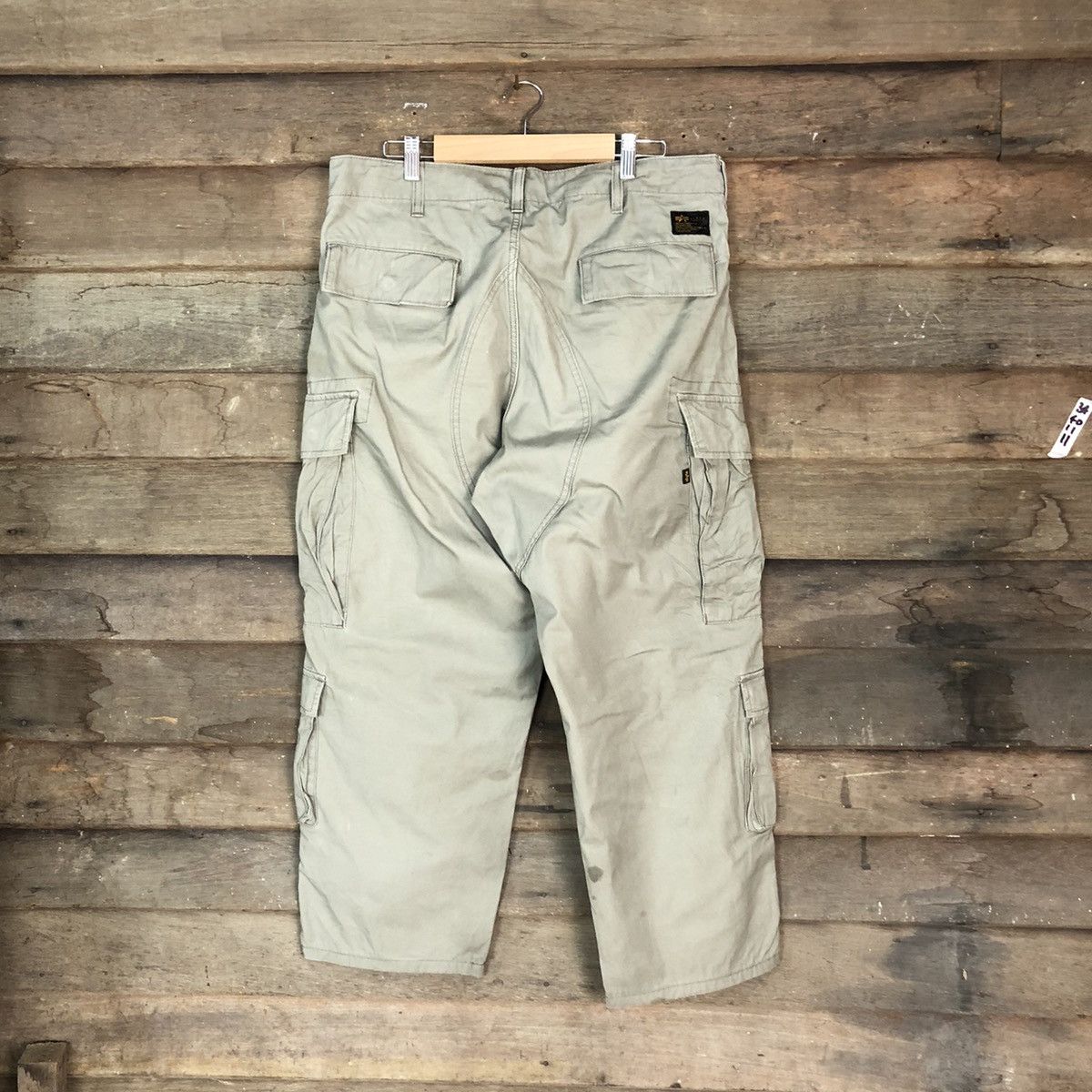 Alpha Industries Alpha Industries Green Cargo Multipocket Pants #6787 Size US 34 / EU 50 - 10 Thumbnail