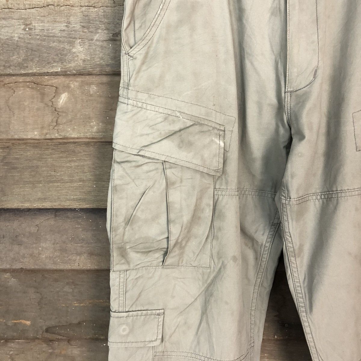 Alpha Industries Alpha Industries Green Cargo Multipocket Pants #6787 Size US 34 / EU 50 - 6 Thumbnail