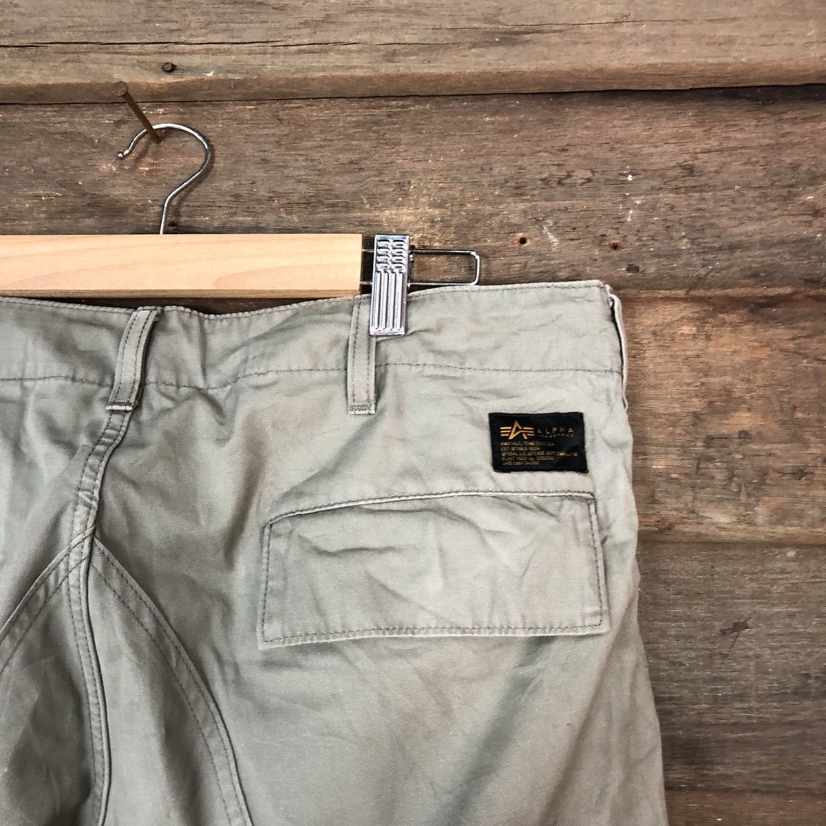 Alpha Industries Alpha Industries Green Cargo Multipocket Pants #6787 Size US 34 / EU 50 - 14 Thumbnail