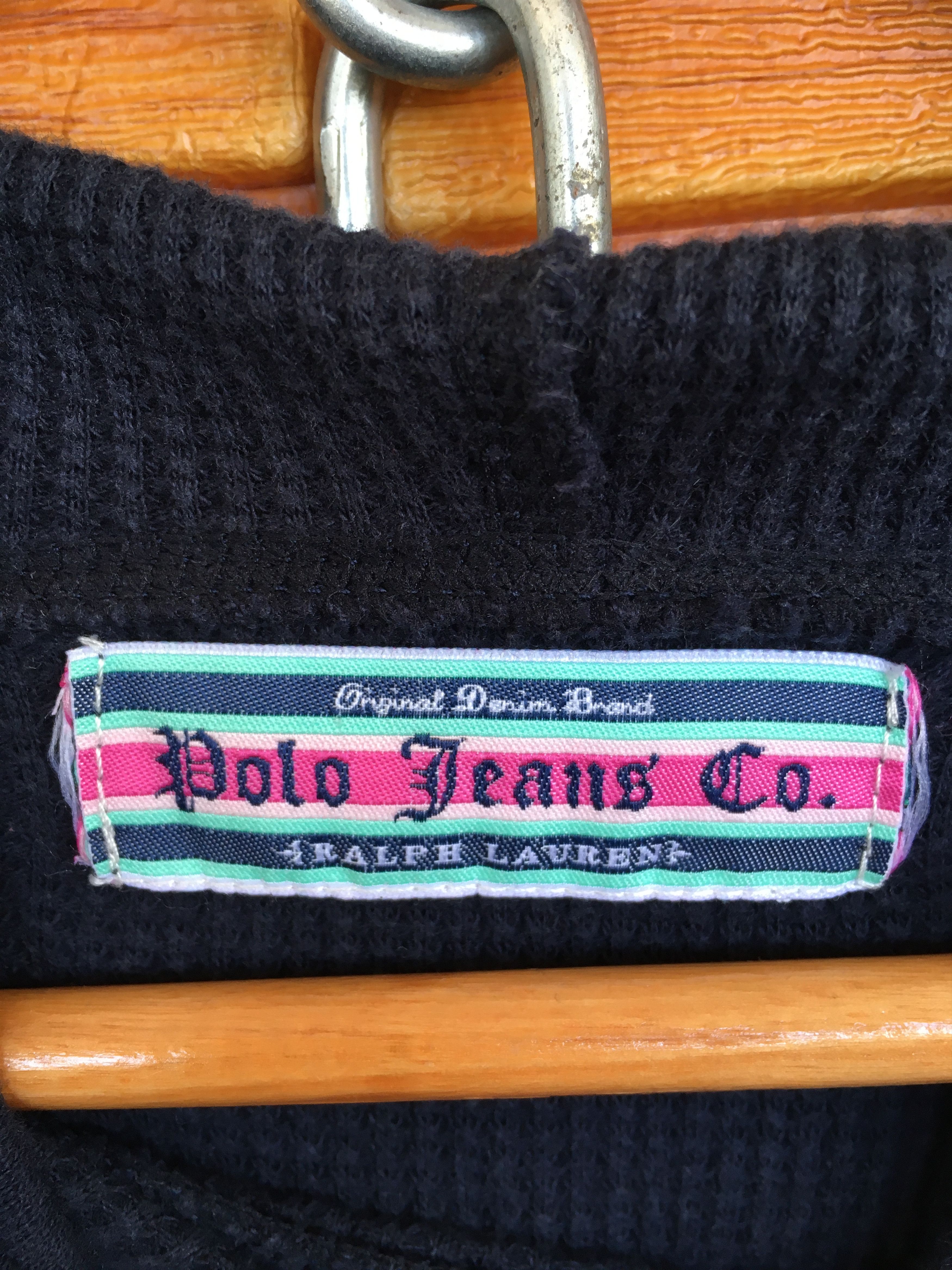 Polo Ralph Lauren Vintage 90s Polo Jeans Ralph Lauren USA Flag Hooded Sweater Size US M / EU 48-50 / 2 - 9 Thumbnail