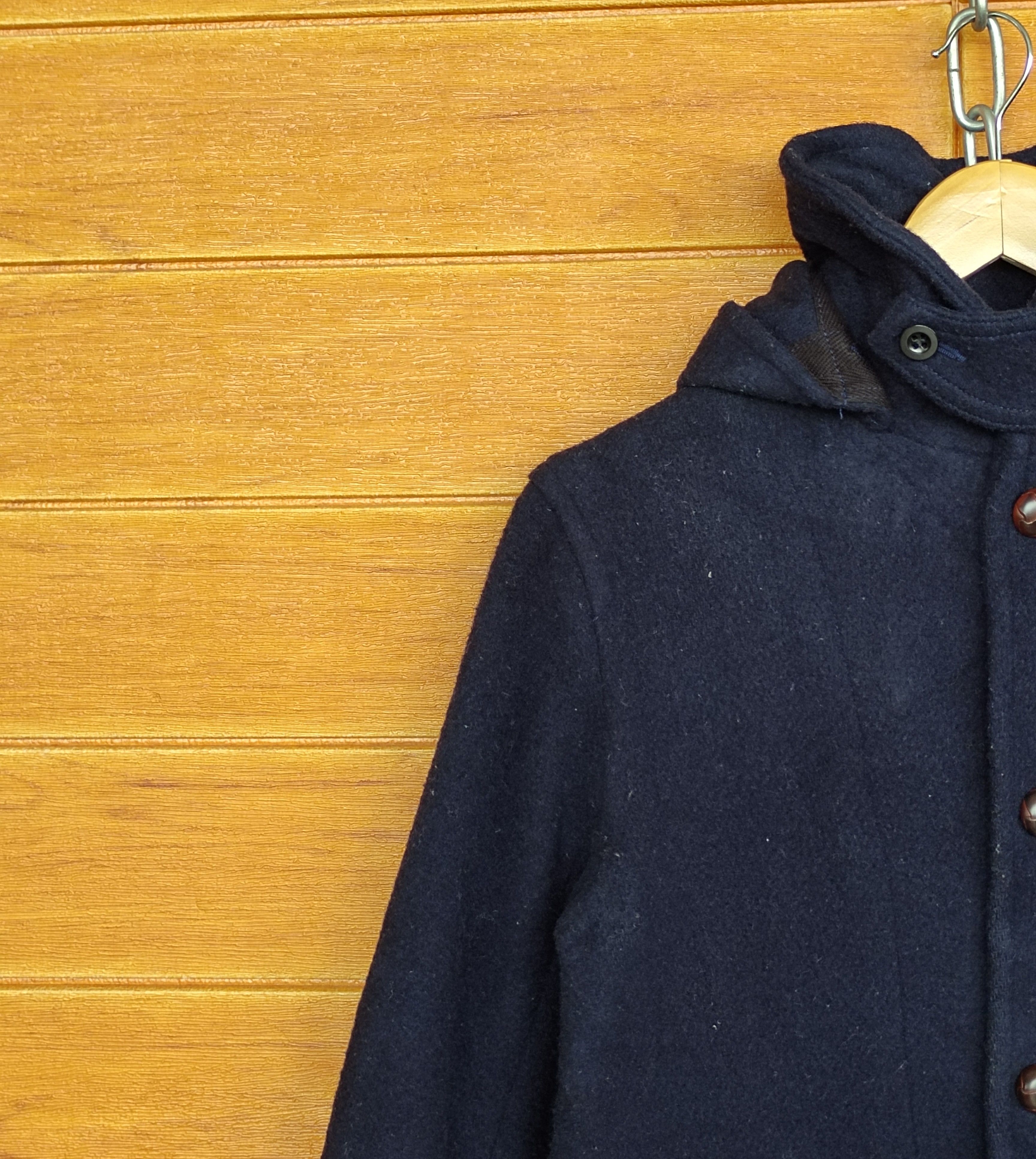 Danton Vintage DANTON Indigo Wool Long Parka Jacket Size US S / EU 44-46 / 1 - 3 Thumbnail