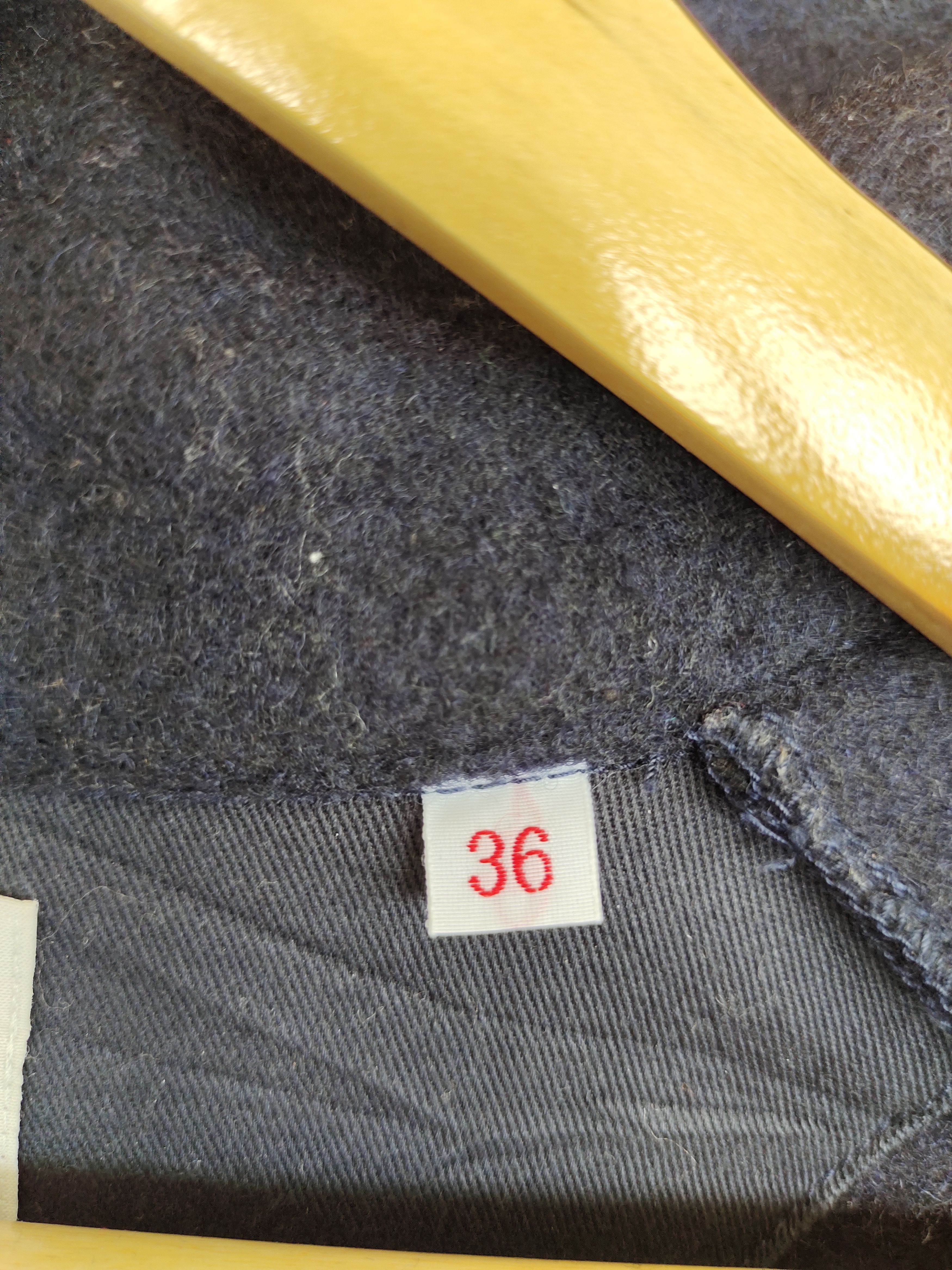 Danton Vintage DANTON Indigo Wool Long Parka Jacket Size US S / EU 44-46 / 1 - 14 Thumbnail