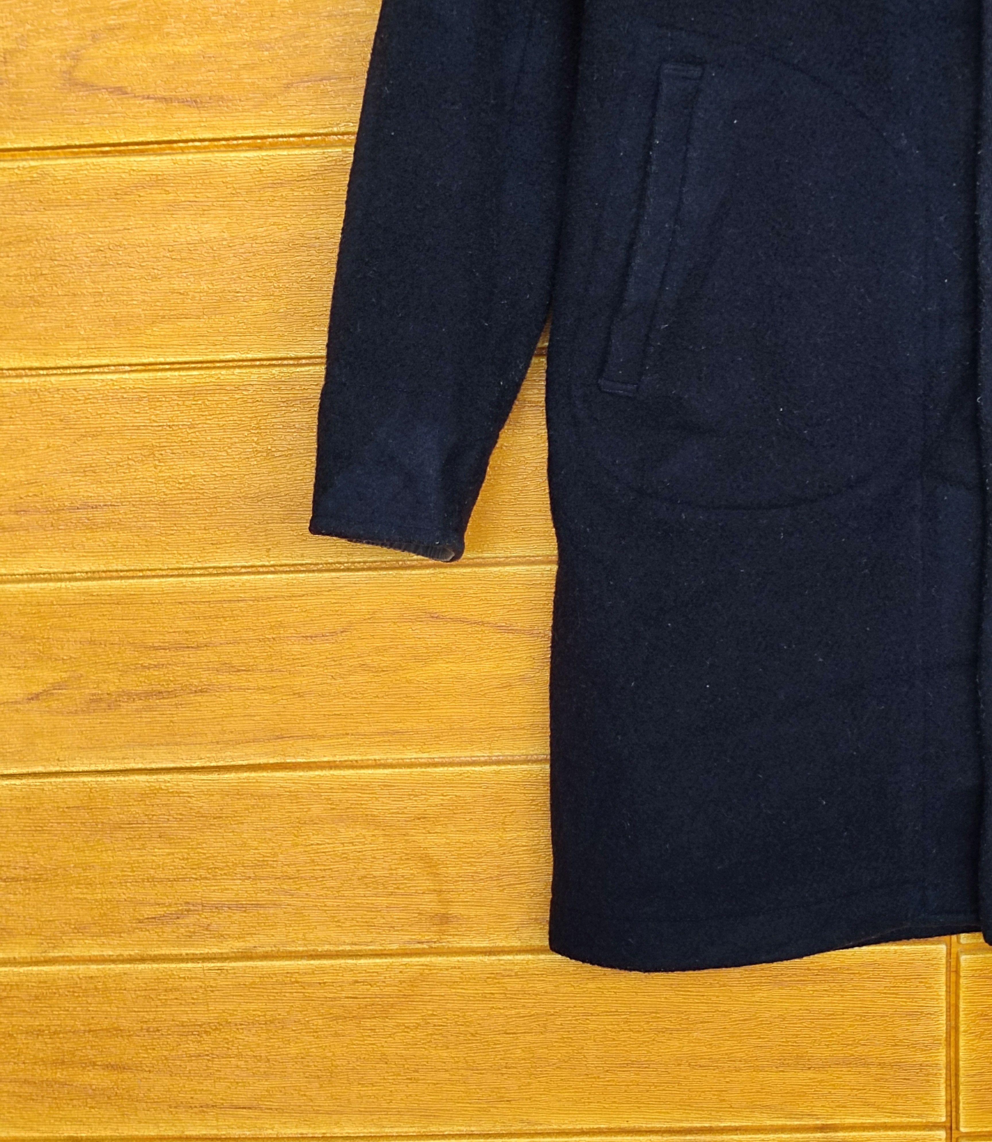 Danton Vintage DANTON Indigo Wool Long Parka Jacket Size US S / EU 44-46 / 1 - 5 Thumbnail
